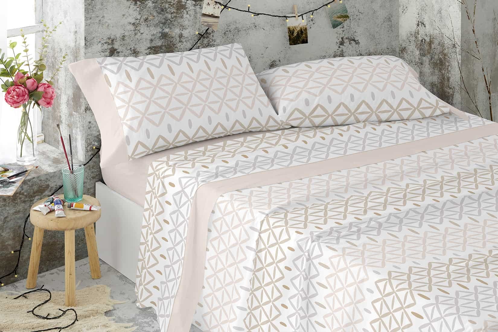 burrito-blanco-615-juego-de-s-banas-100-algod-n-estampado-tnico-beige-para-cama- image 1