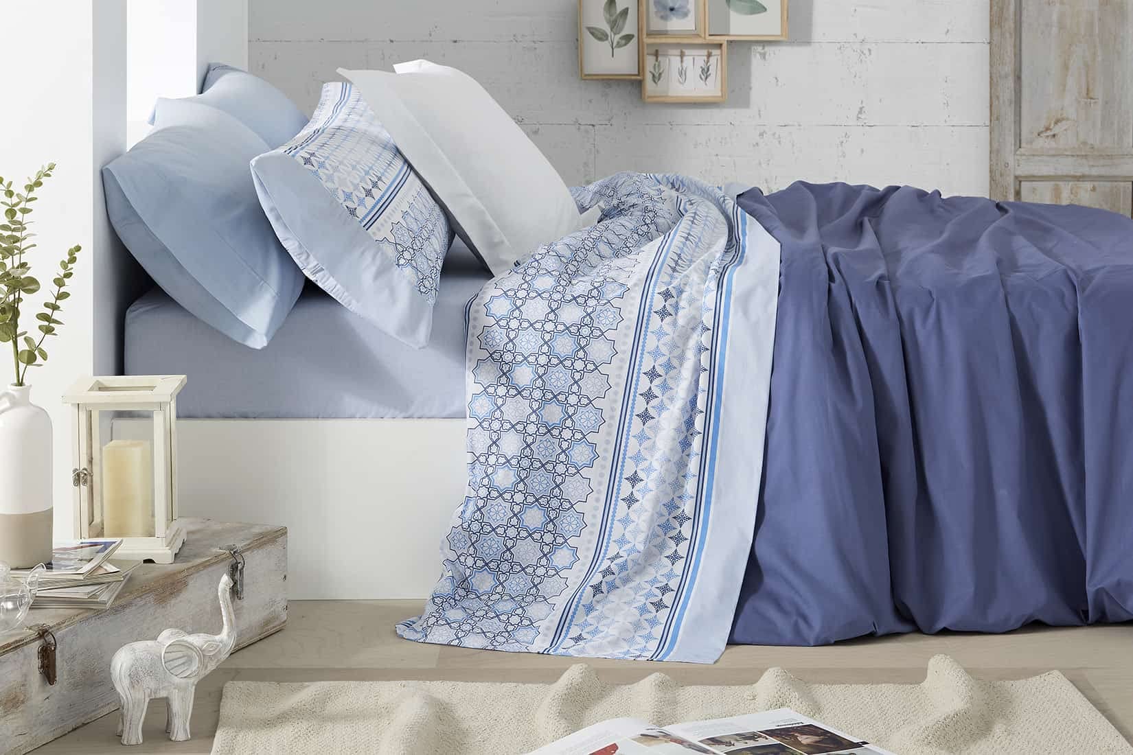 burrito-blanco-juego-de-s-banas-520-azul-cama-105-cm-3-piezas-bajera-encimera-y- image 1