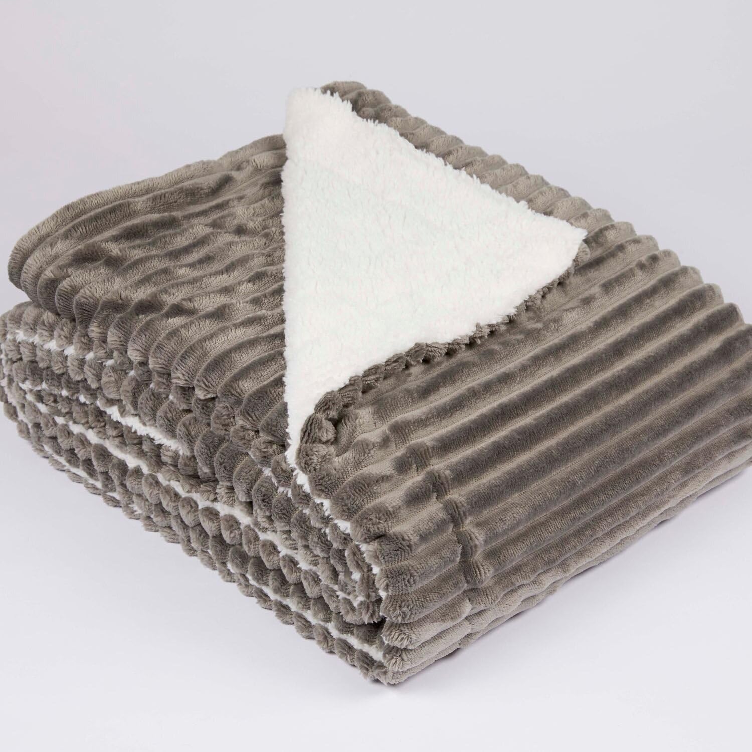burrito-blanco-manta-camel-059-doble-cara-manta-plaid-230x240-cm-para-cama-doble image 4