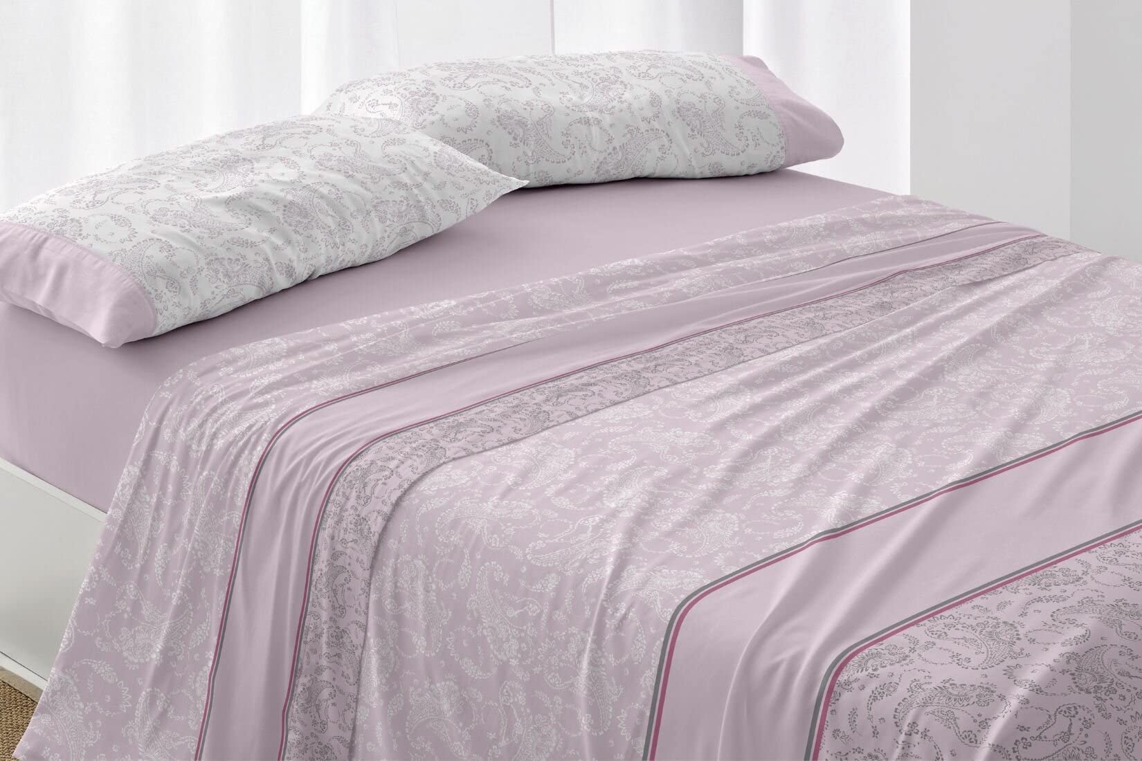 burrito-blanco-juego-de-s-banas-dise-o-038-colorete-cama-de-135-cm-estampado-pai image 4