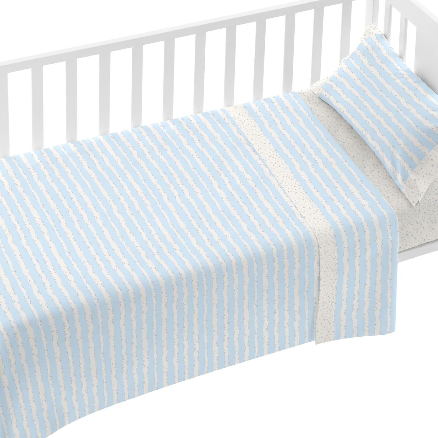 burrito-blanco-s-banas-cuna-011-azul-para-minicuna-50-cm-100-algod-n-con-caja-re image 1