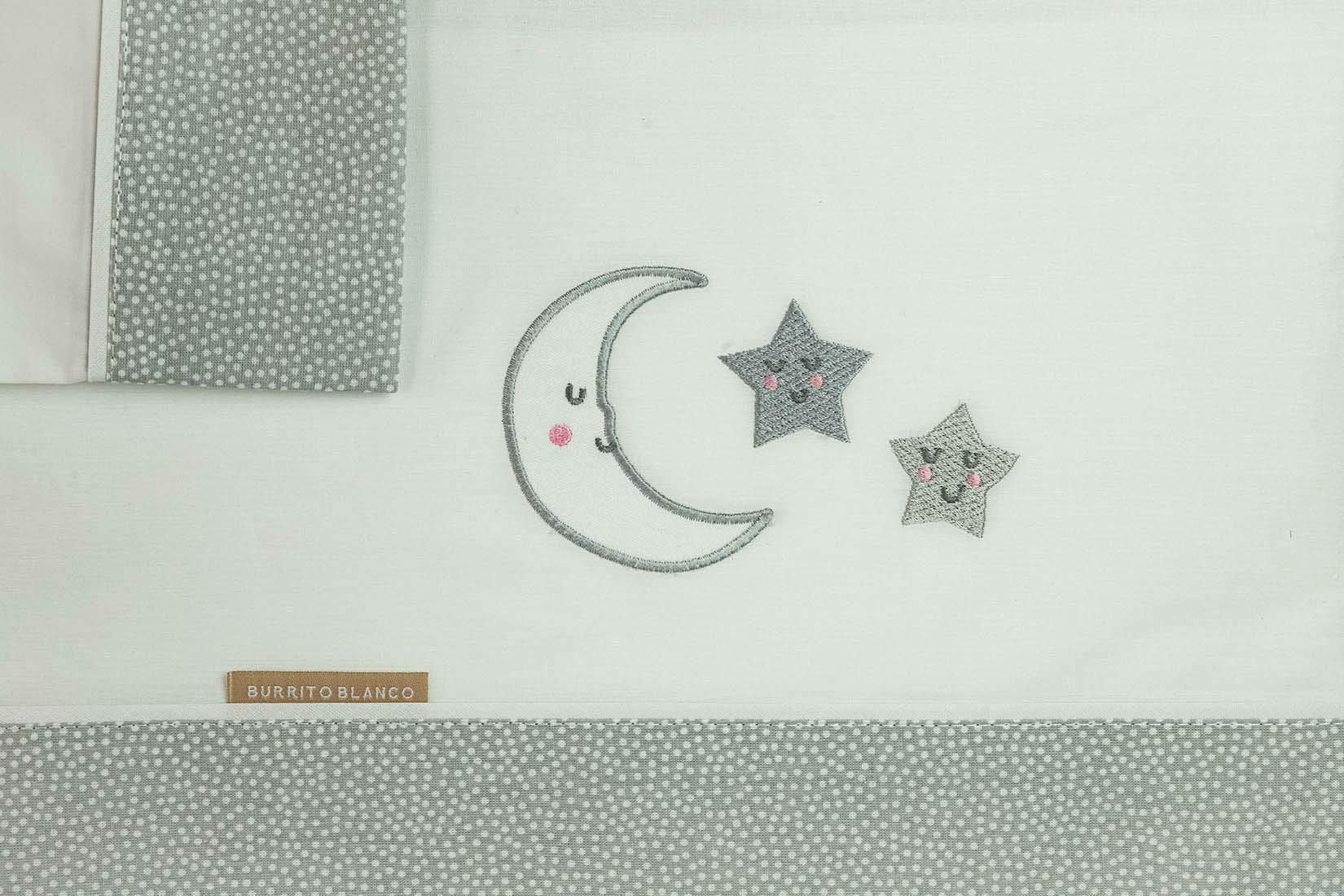 burrito-blanco-s-banas-cuna-bordadas-215-gris-con-luna-y-estrellitas-juego-3-pie image 2