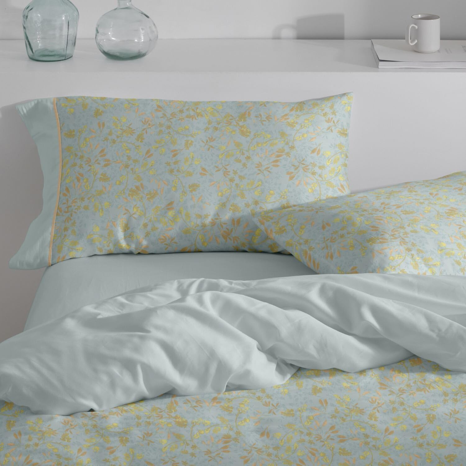 burrito-blanco-623-juego-de-funda-n-rdica-100-algod-n-percal-para-cama-de-135-cm image 1