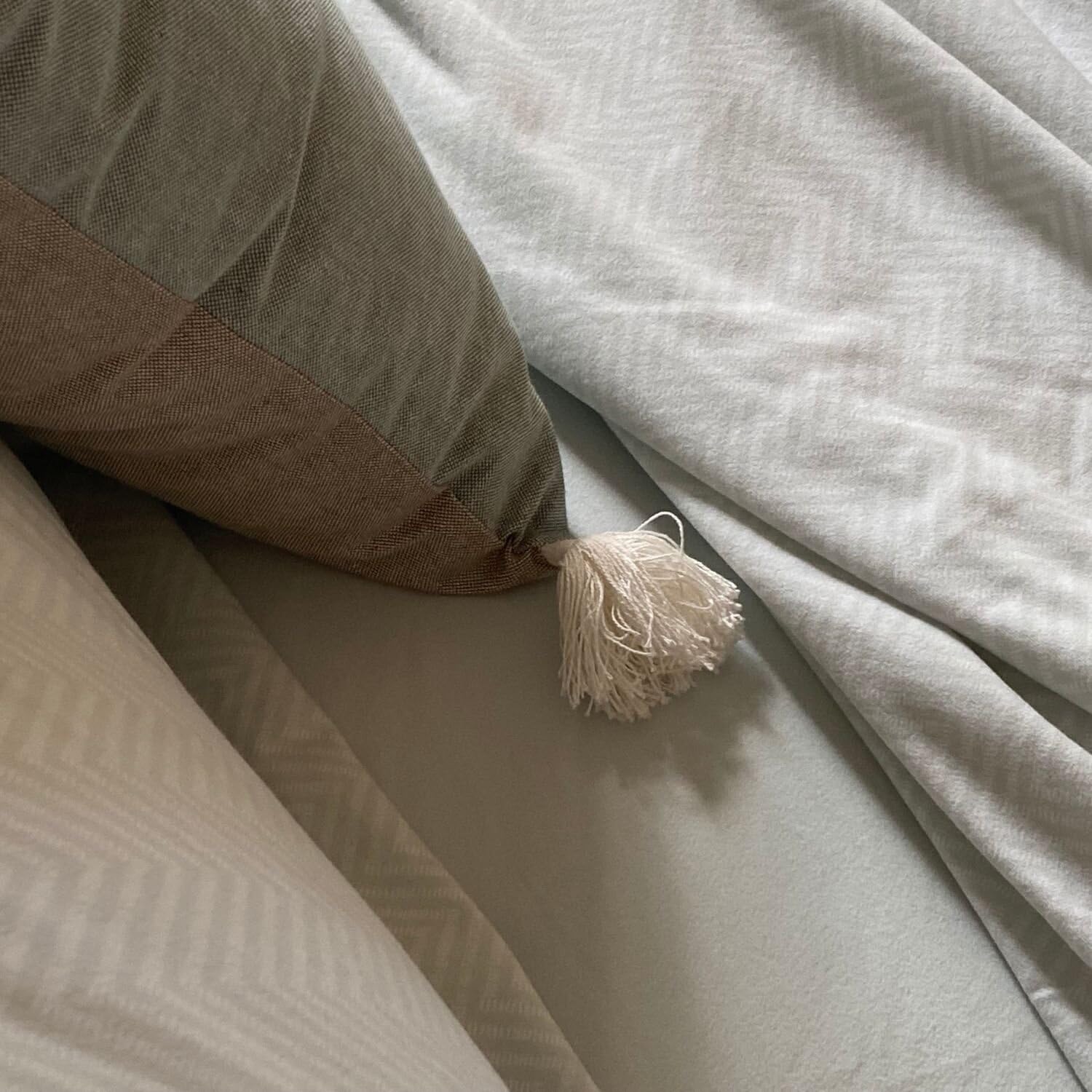 burrito-blanco-velvelina-dise-o-002-menta-juego-de-s-banas-de-invierno-para-cama image 4