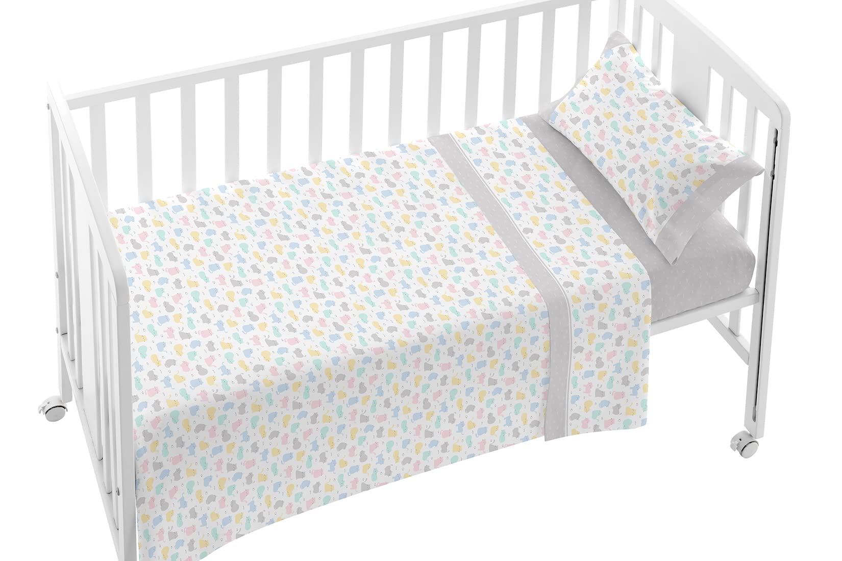 burrito-blanco-s-banas-cuna-alg-015-multi-juego-de-s-banas-de-beb-para-minicuna- image 1