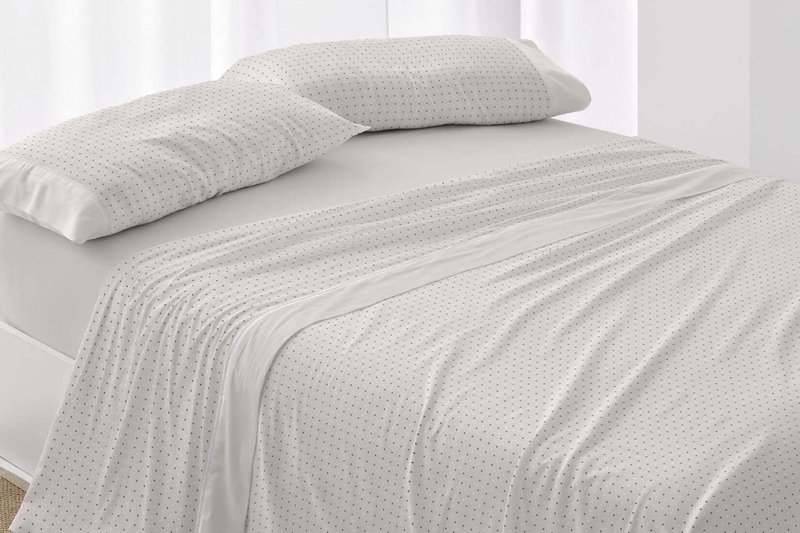 burrito-blanco-568-juego-de-s-banas-de-franela-para-cama-de-150-cm-color-arena image 5