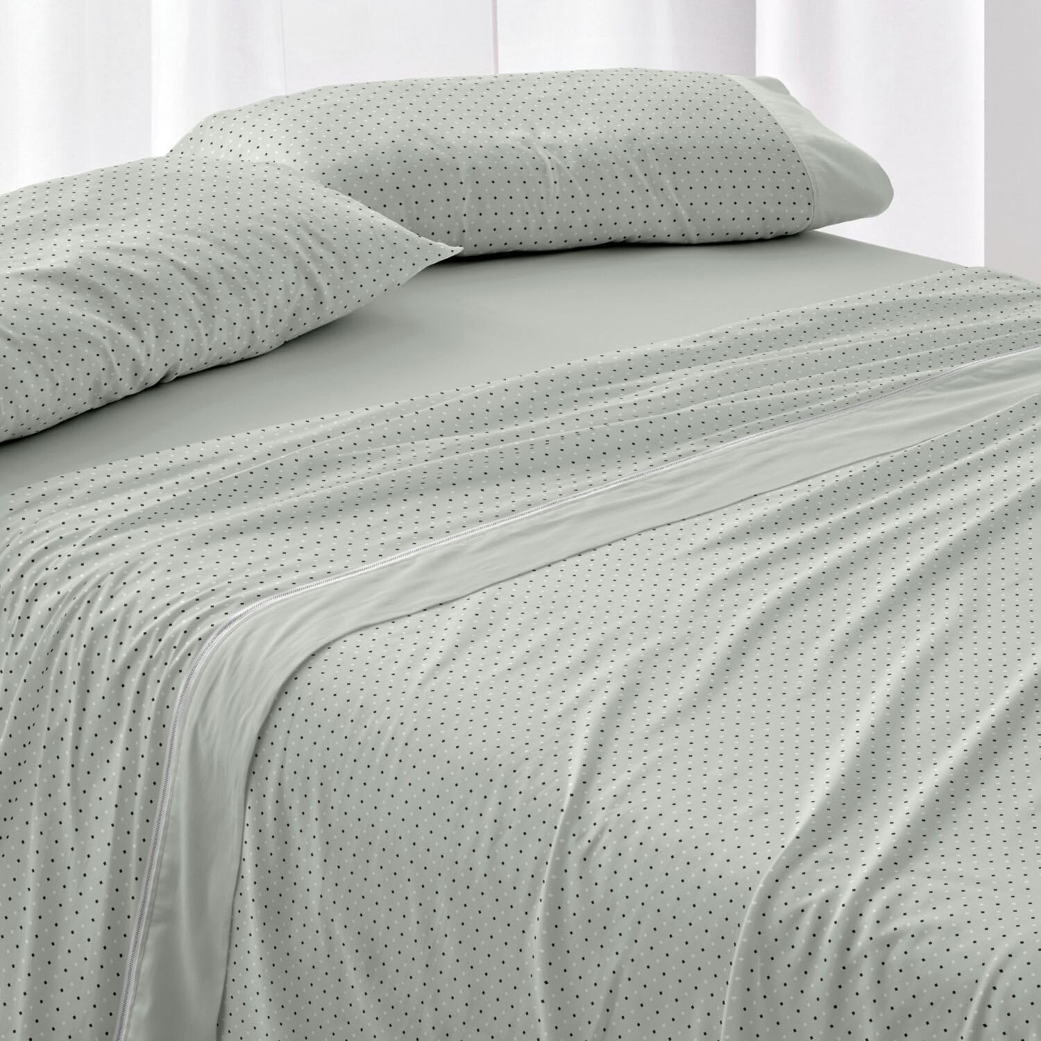 burrito-blanco-568-juego-de-s-banas-de-franela-para-cama-de-90-cm-color-verde image 4