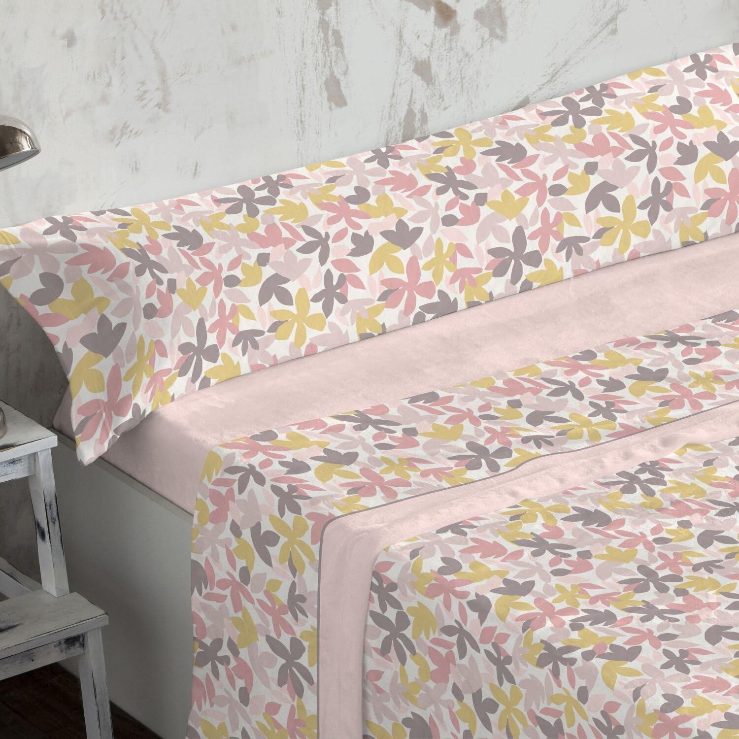 burrito-blanco-s-banas-de-coralina-cama-de-90-cm-dise-o-766-color-rosa-juego-3-p image 3