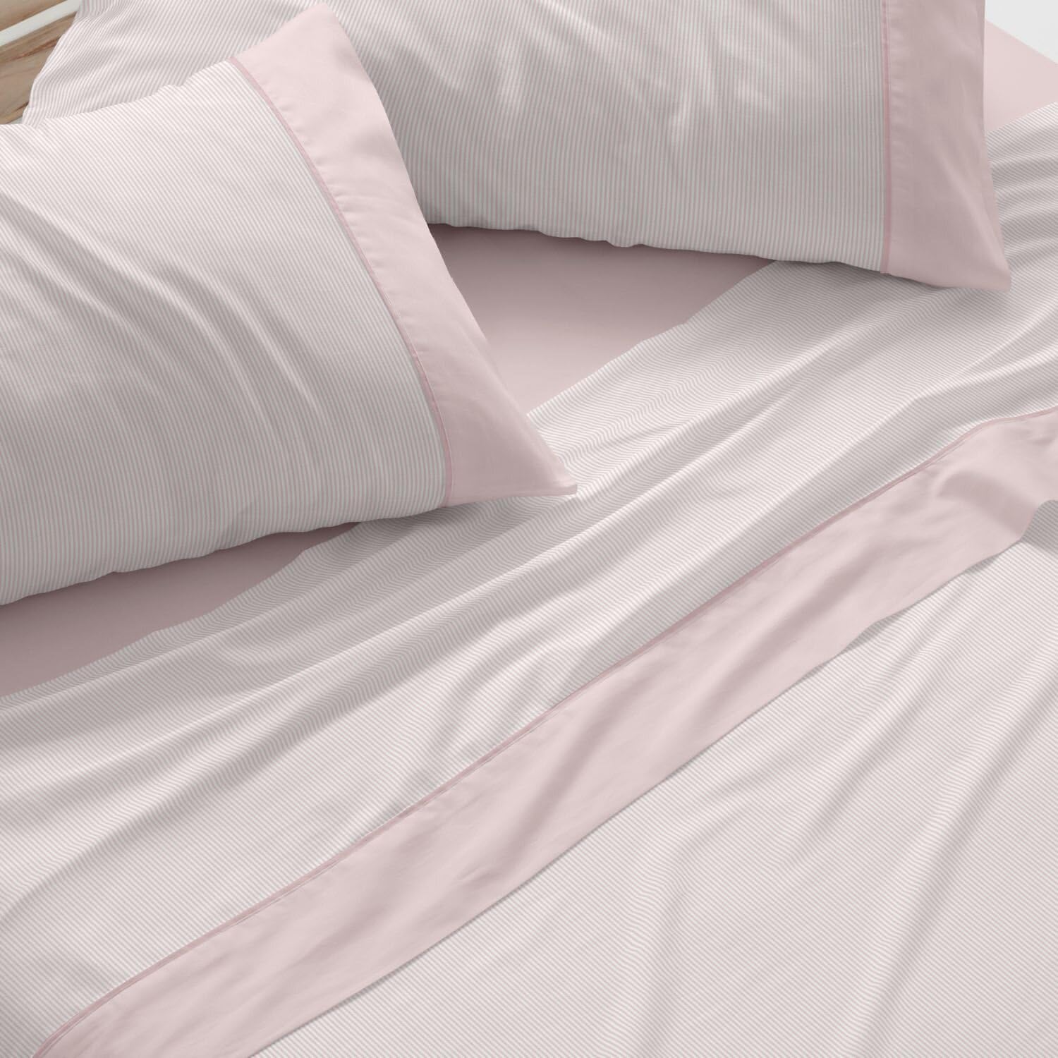 burrito-blanco-juego-de-s-banas-claro-de-luna-297-rosa-para-cama-de-90x180-190-3 image 5