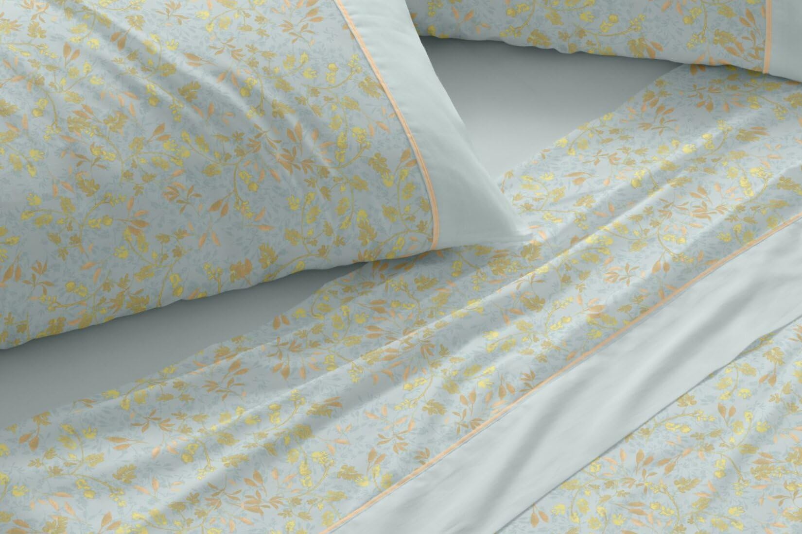 burrito-blanco-juego-de-s-banas-100-algod-n-dise-o-623-menta-cama-90-cm-144-hilo image 4