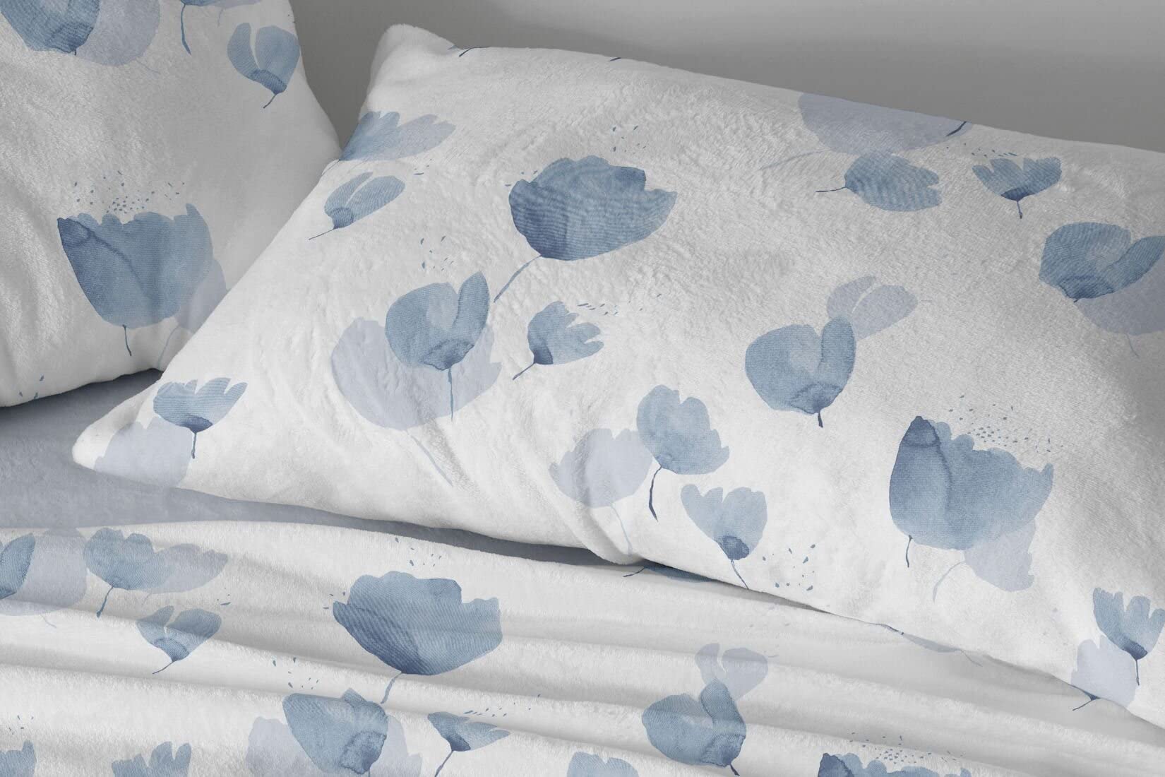 burrito-blanco-s-banas-de-coralina-984-azul-cama-135-cm-tejido-invierno-suave-es image 2