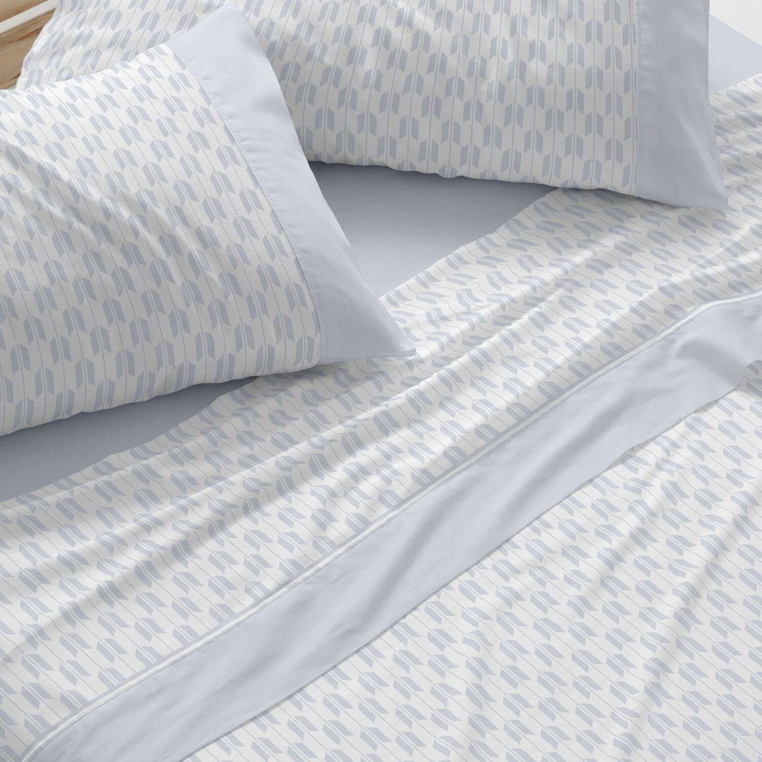 burrito-blanco-juego-de-s-banas-de-franela-dise-o-569-azul-para-cama-de-105-cm-i image 3