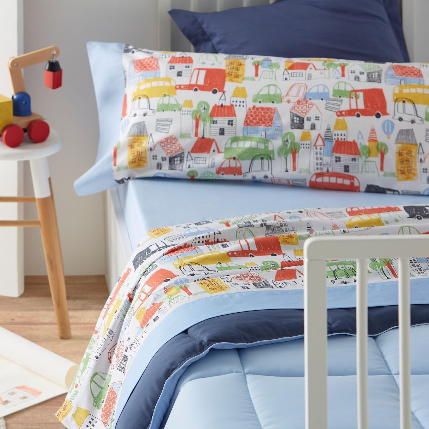 burrito-blanco-s-banas-infantiles-cama-105-azul-juego-3-piezas-bajera-encimera-y image 3