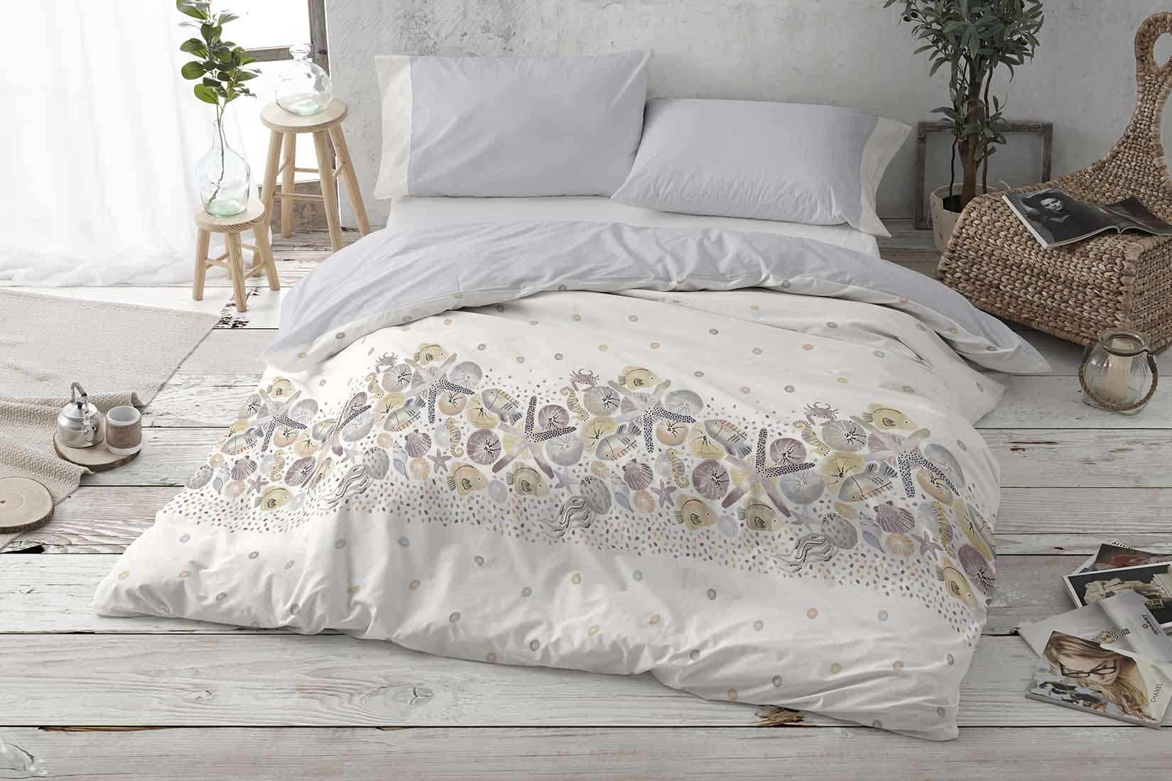 burrito-blanco-funda-n-rdica-juvenil-125-gris-juego-con-2-fundas-de-almohada-par image 1