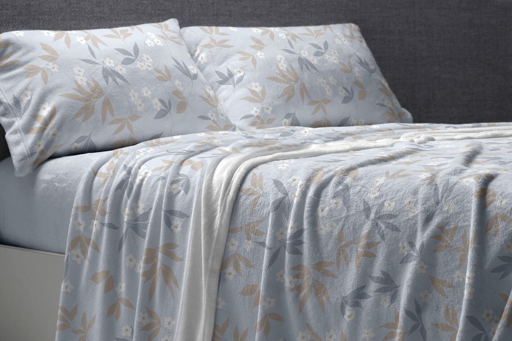 burrito-blanco-s-banas-coralina-985-cielo-juego-de-s-banas-de-invierno-para-cama image 3
