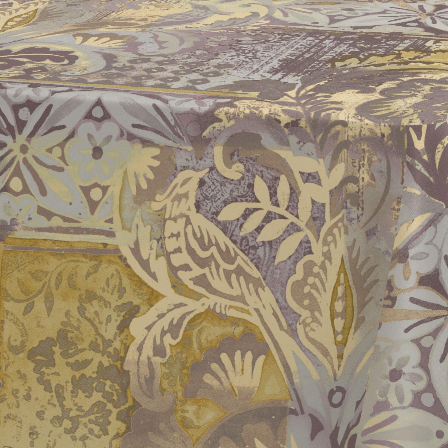 burrito-blanco-mantel-antimanchas-tefl-n-107-multicolor-160x160-cm-mantel-cuadra image 2