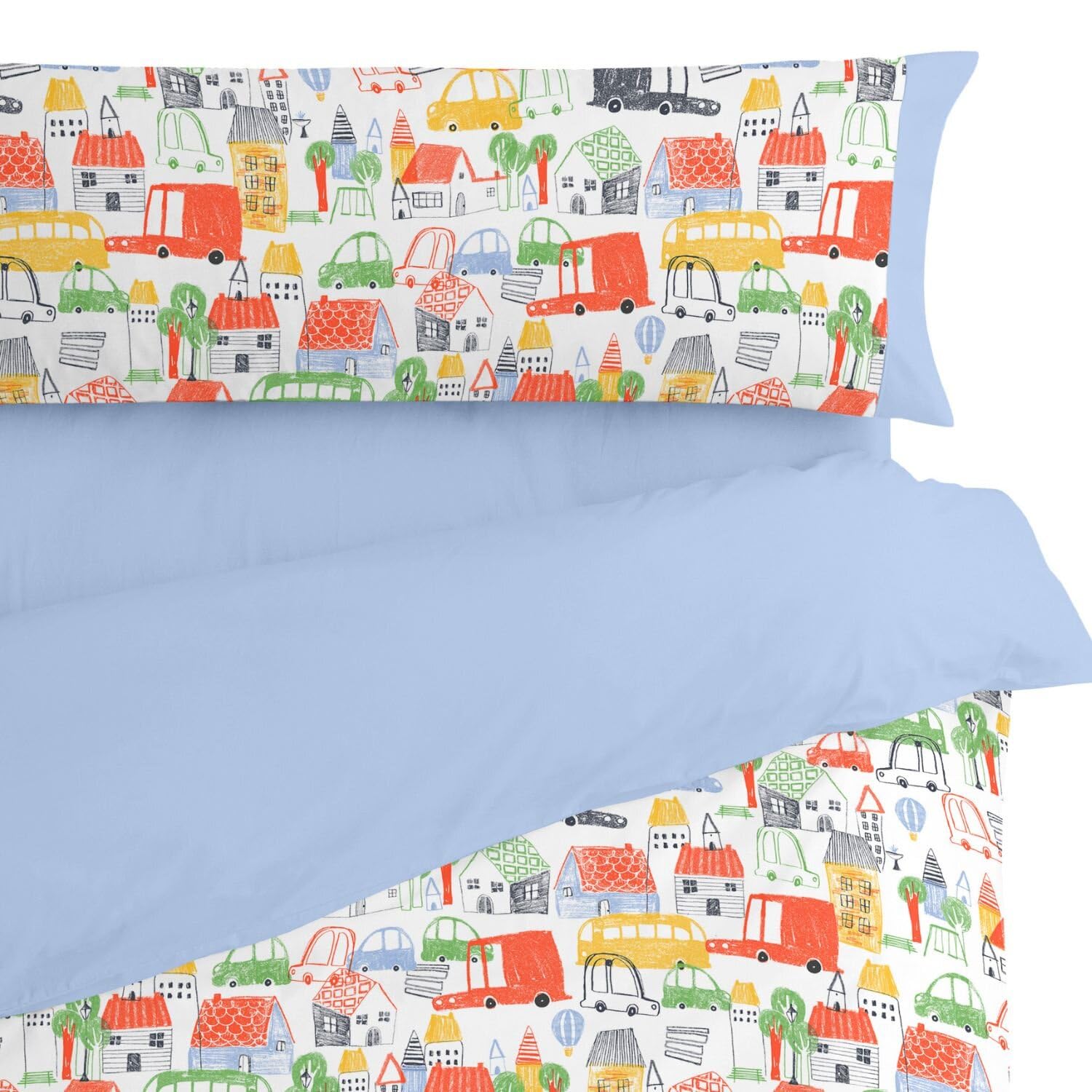 burrito-blanco-funda-n-rdica-infantil-cama-90-dise-o-178-azul-algod-n-poli-ster- image 2