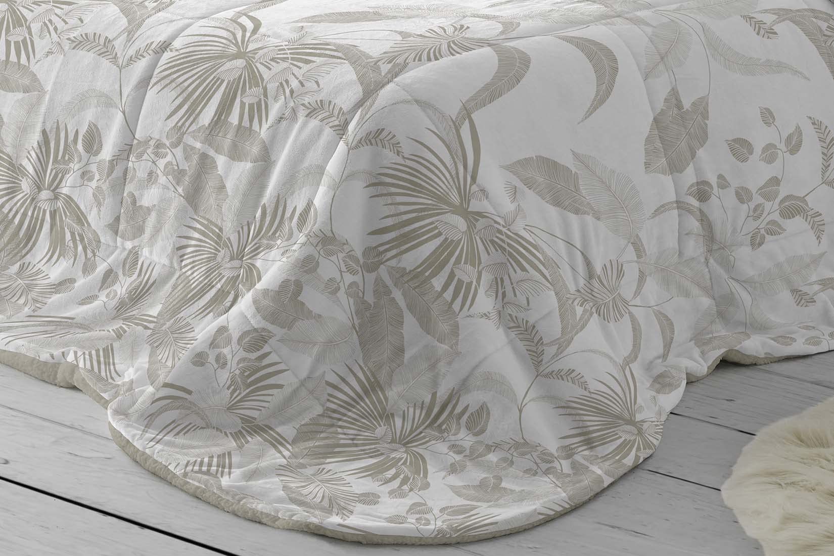 burrito-blanco-colcha-edred-n-invierno-430-piedra-con-borreguillo-cama-90-cm image 2