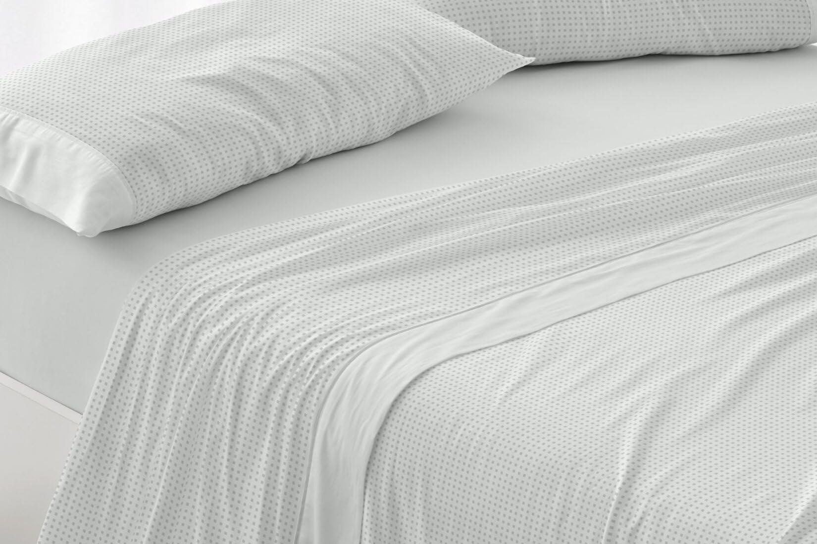 burrito-blanco-juego-de-s-banas-de-algod-n-dise-o-622-menta-para-cama-de-135-cm- image 1