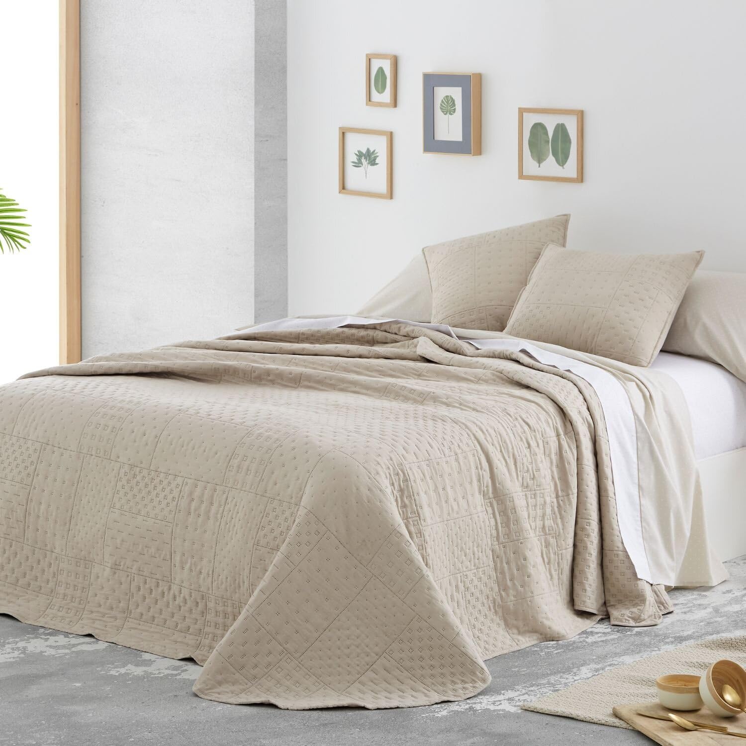burrito-blanco-colchas-de-verano-148-blanco-colcha-de-verano-patchwork-geom-tric image 4