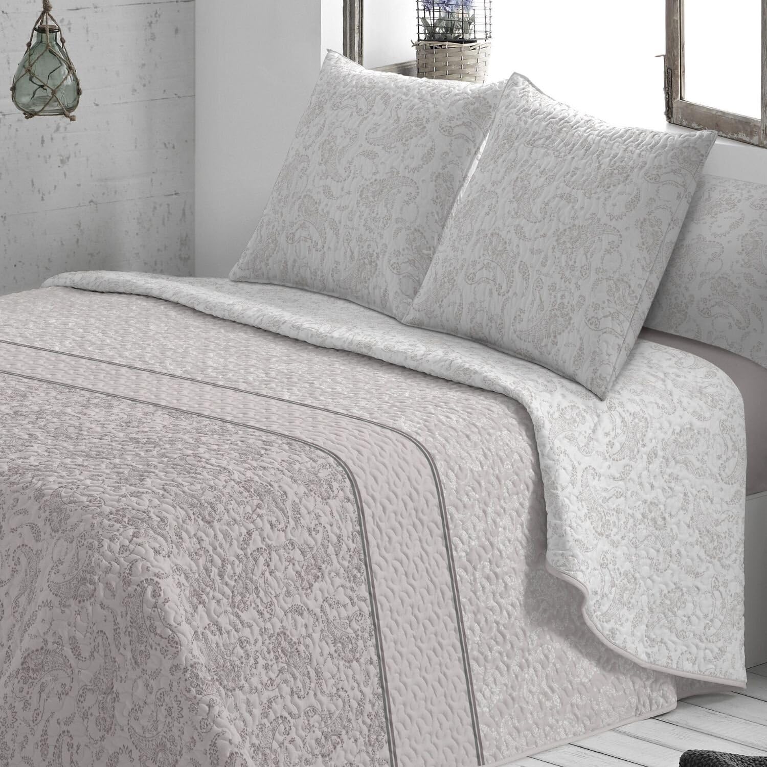 burrito-blanco-colcha-bout-reversible-juvenil-cama-90-dise-o-038-gris-estampado- image 2