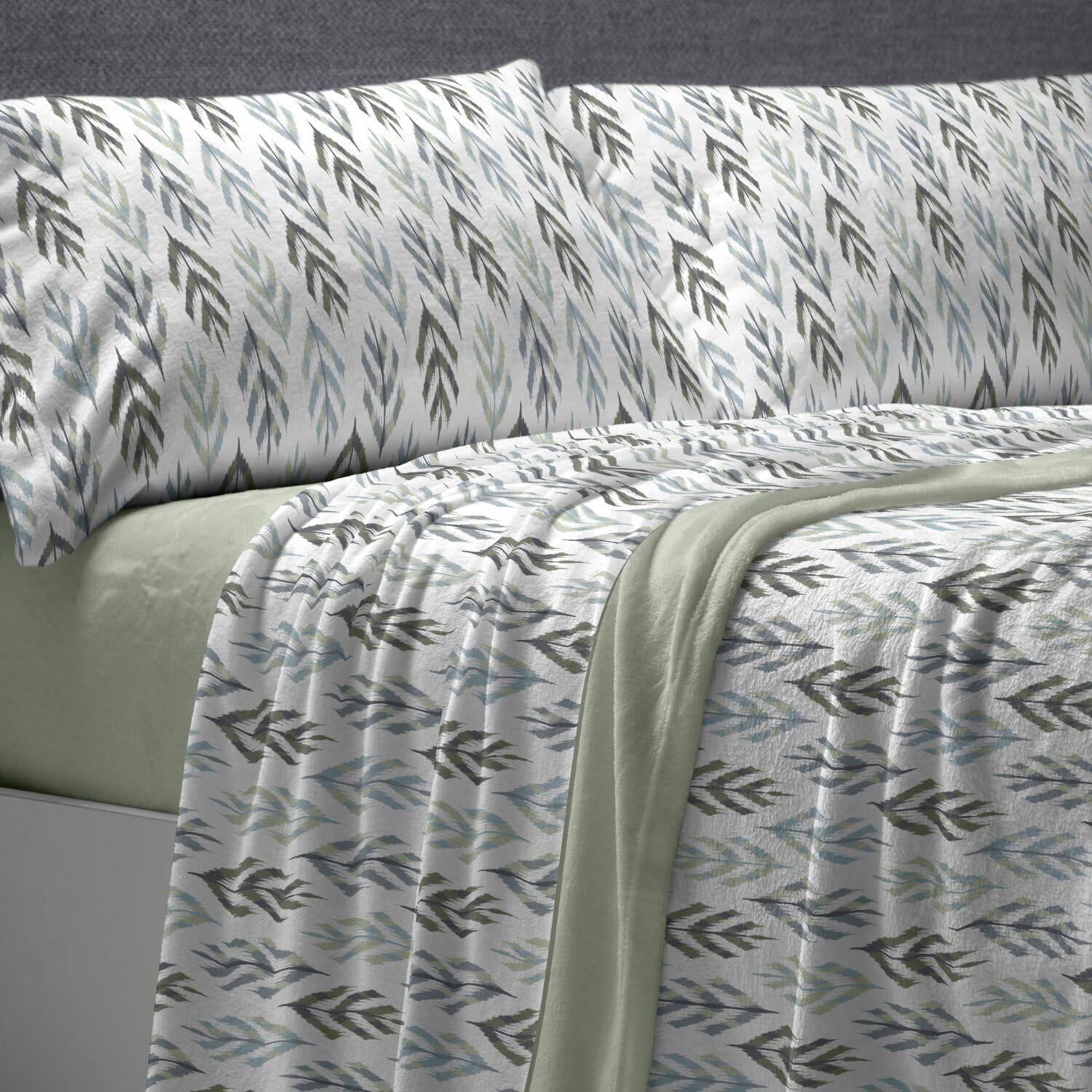 burrito-blanco-s-banas-de-coralina-dise-o-770-para-cama-de-90-cm-verde-juego-de- image 3