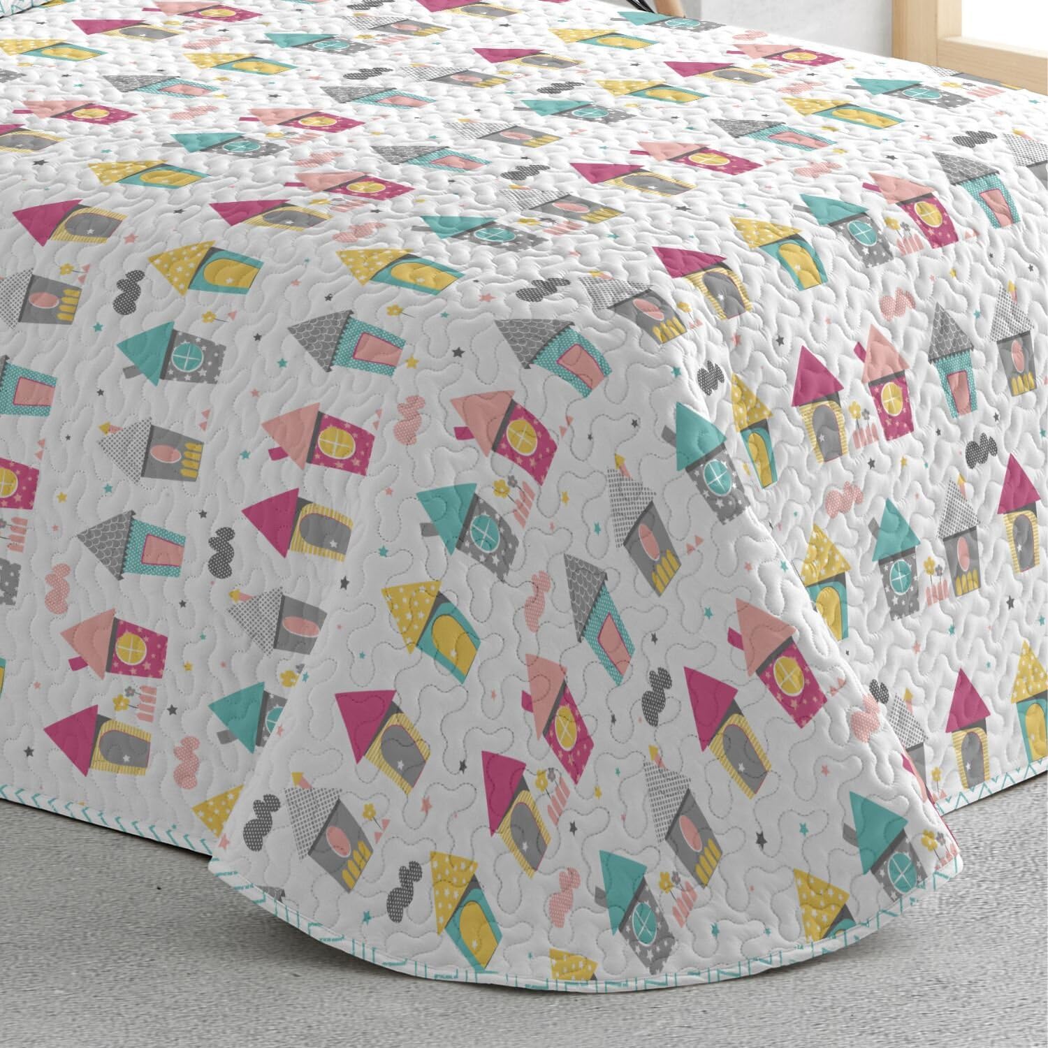 burrito-blanco-colcha-bout-infantil-173-multi-bout-acolchado-ligero-para-cama-de image 4
