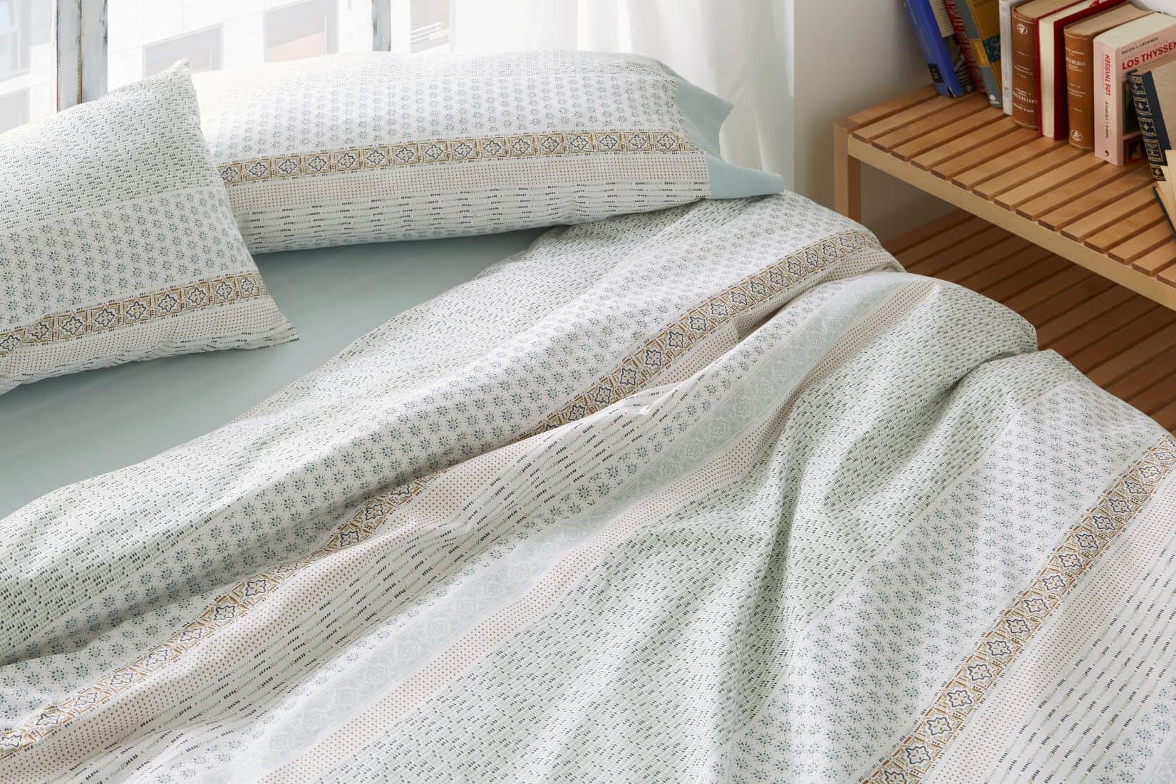 burrito-blanco-funda-n-rdica-dise-o-618-verde-menta-cama-150-160-100-algod-n-con image 4