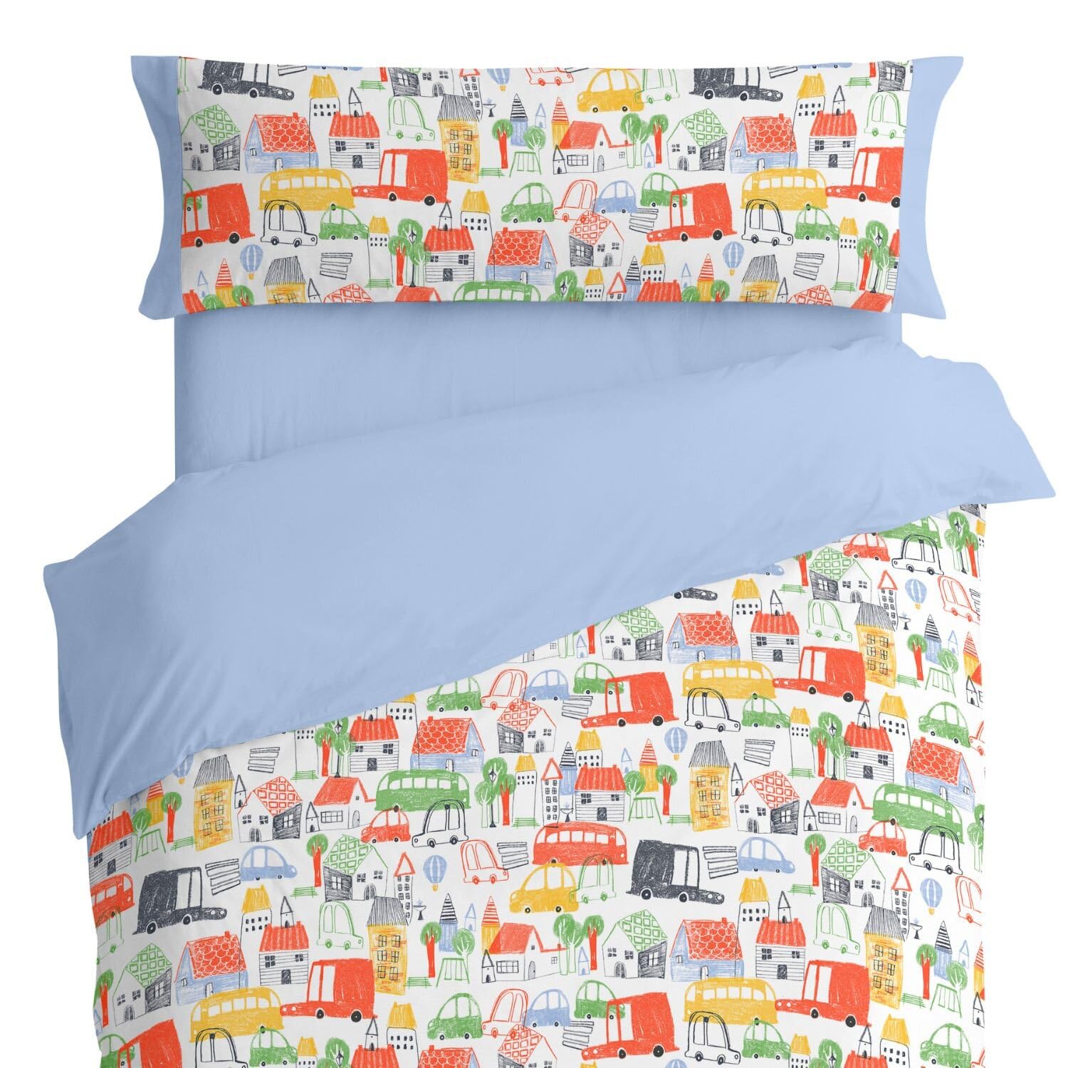 burrito-blanco-funda-n-rdica-infantil-cama-90-dise-o-178-azul-algod-n-poli-ster- image 1