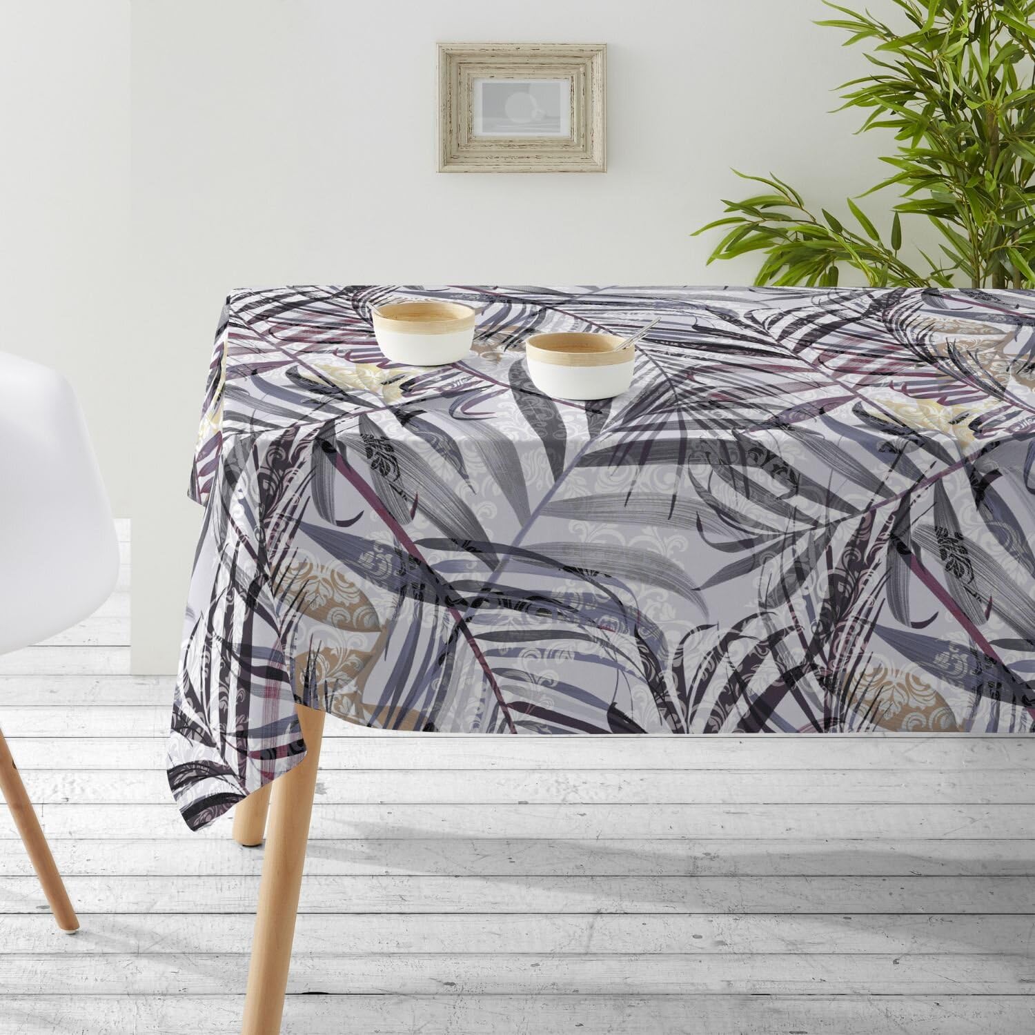 burrito-blanco-mantel-antimanchas-resinado-010-gris-160x160-cm-doble-capa-de-res image 1