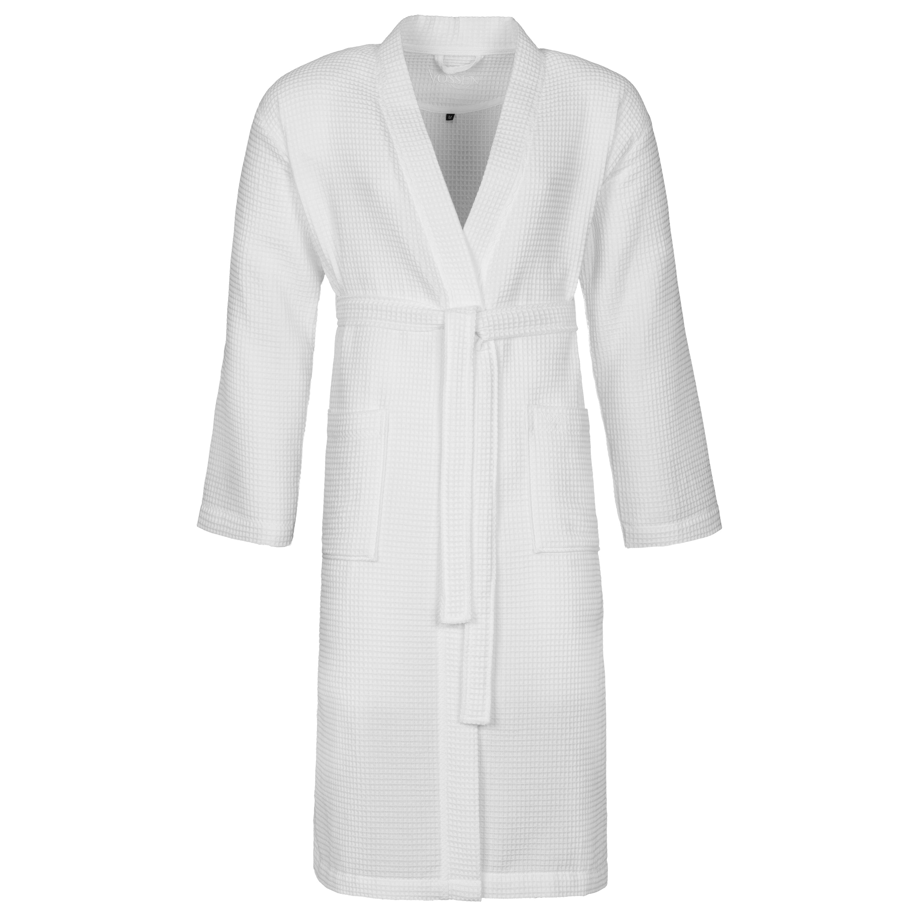 vossen-wellington-l-albornoz-unisex-largo-de-waffle-100-algod-n-190-g-m-talla-l image 6