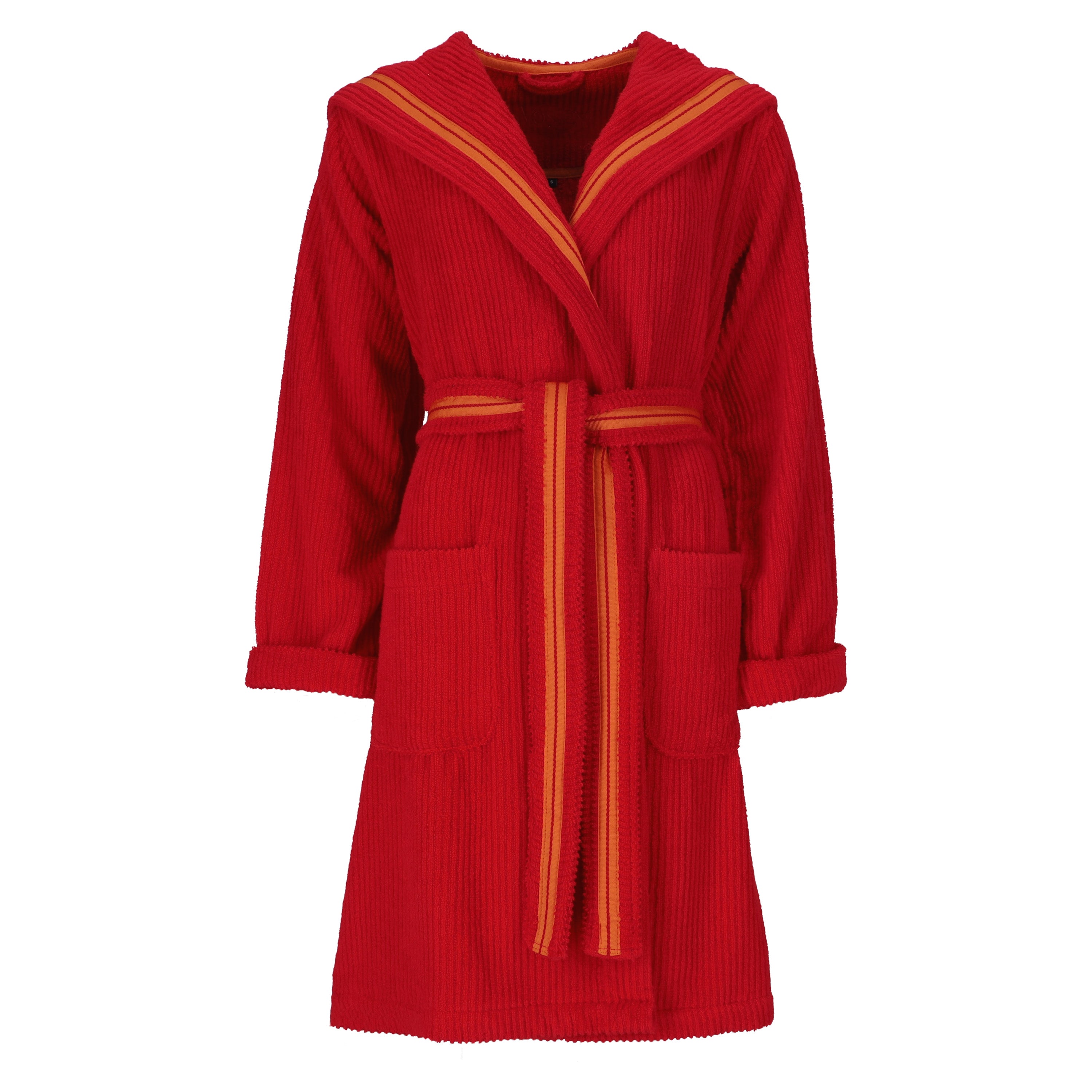 vossen-tomorrow-albornoz-de-mujer-con-capucha-en-microcotton-acanalado-100-algod image 1