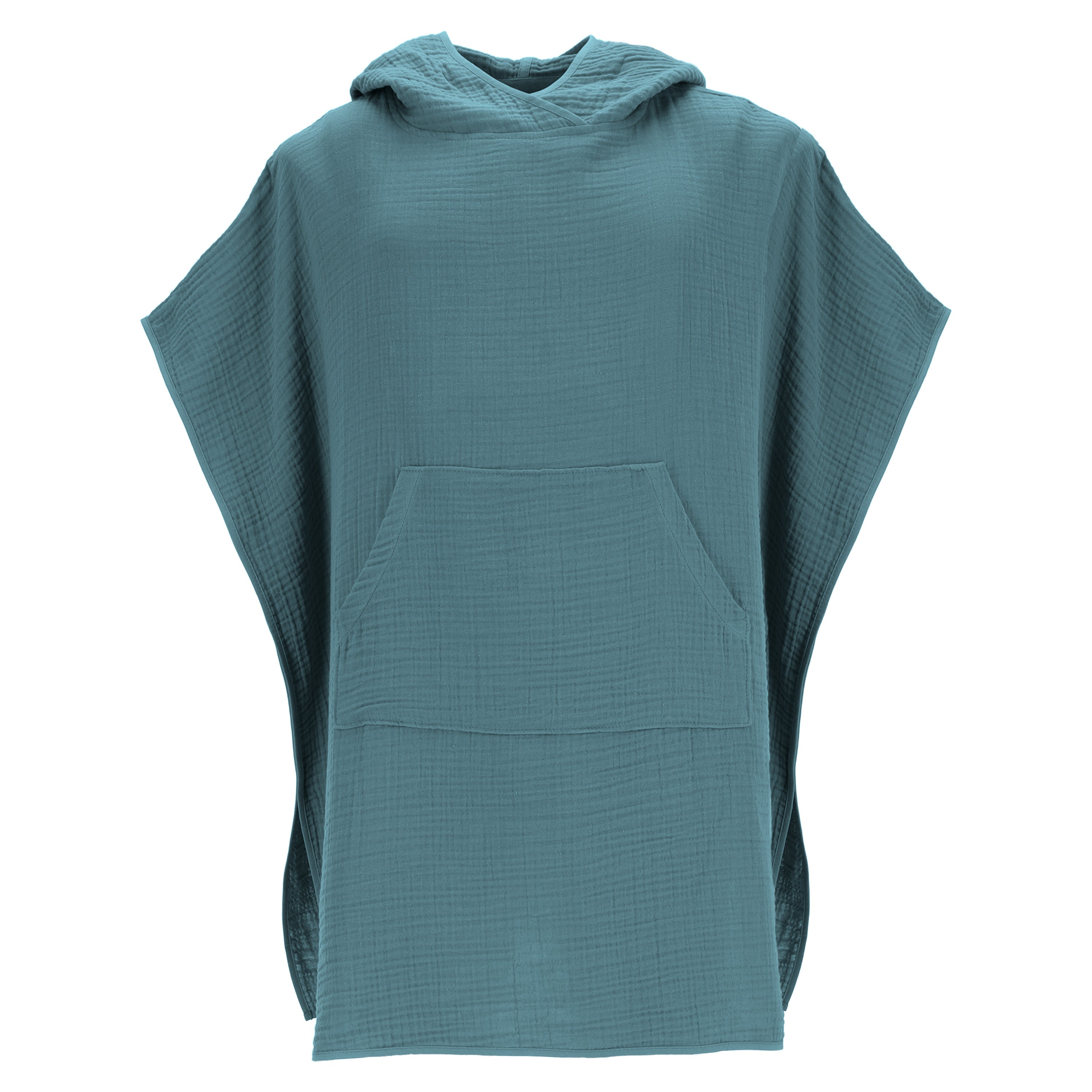 vossen-tilda-cape-poncho-de-algod-n-muselina-unisex-165-g-m-con-bolsillo-frontal image 4