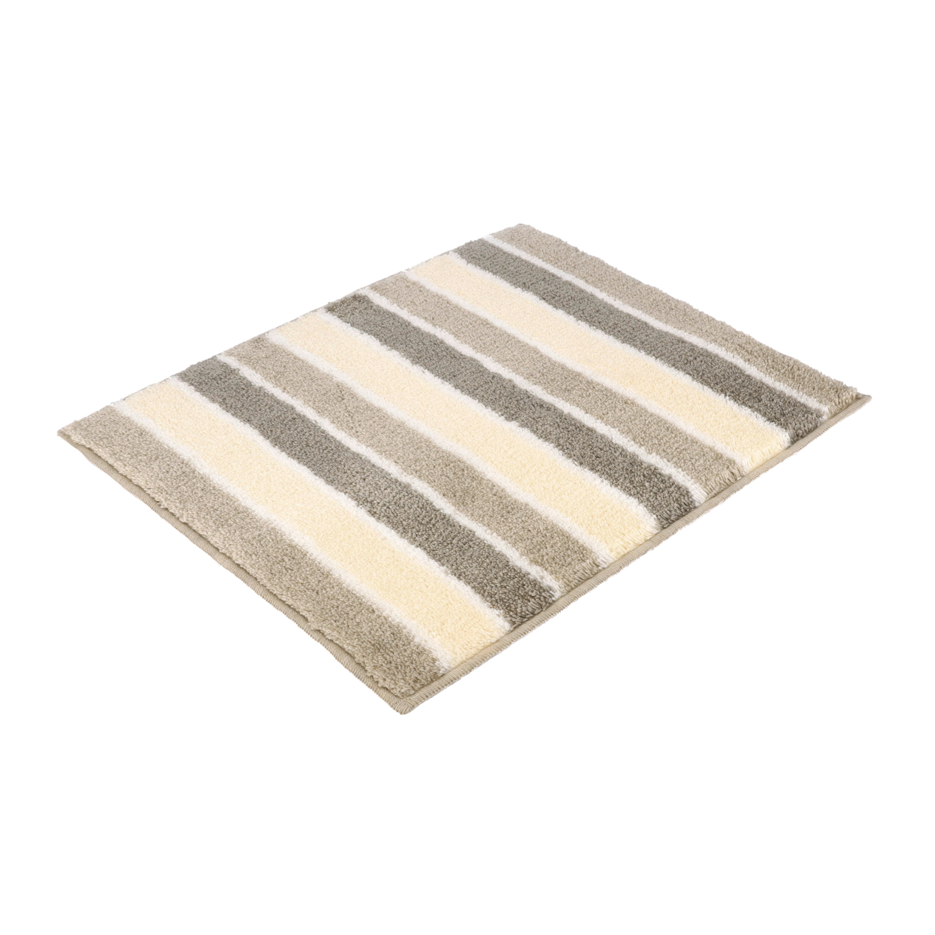vossen-fancy-alfombra-de-ba-o-con-franjas-transversales-acabado-artesanal-1670-g image 5