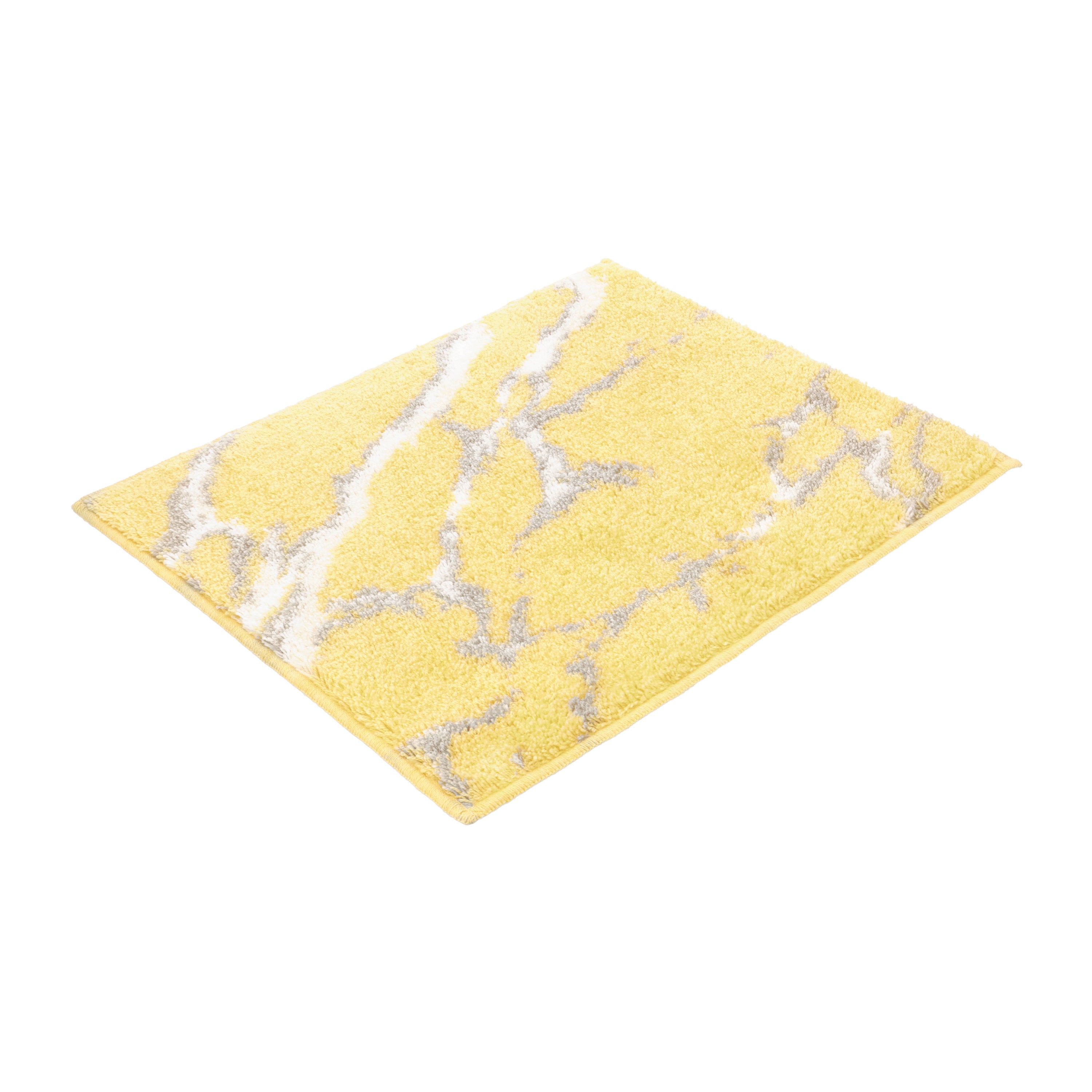 vossen-marble-alfombra-de-ba-o-en-dise-o-marmolado-con-borde-artesanal-3-tallas image 1