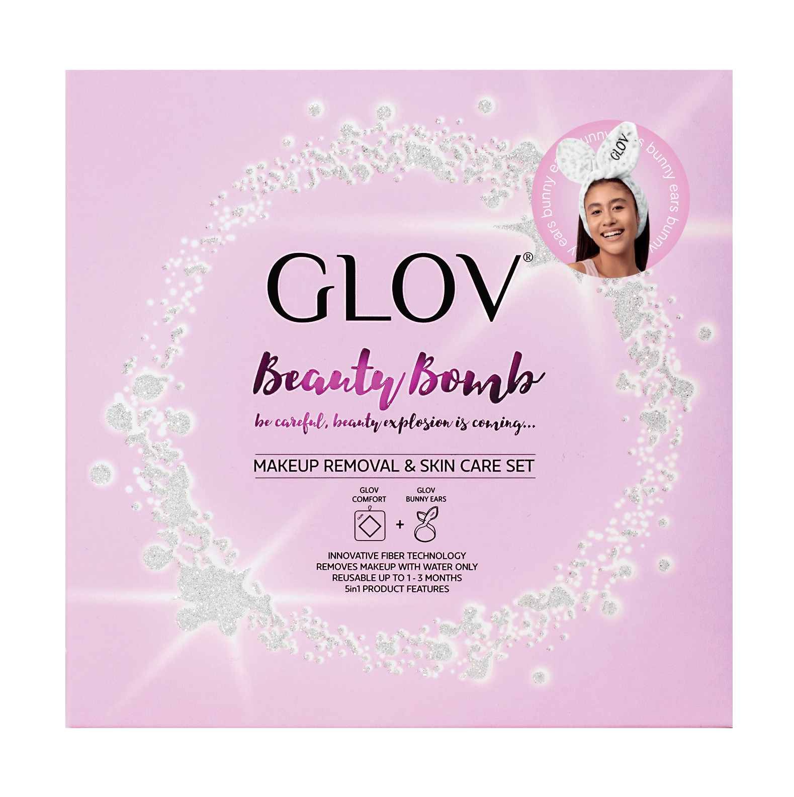 glov-beauty-bomb-set-set-de-limpieza-facial-con-guante-desmaquillante-comfort-xl image 5