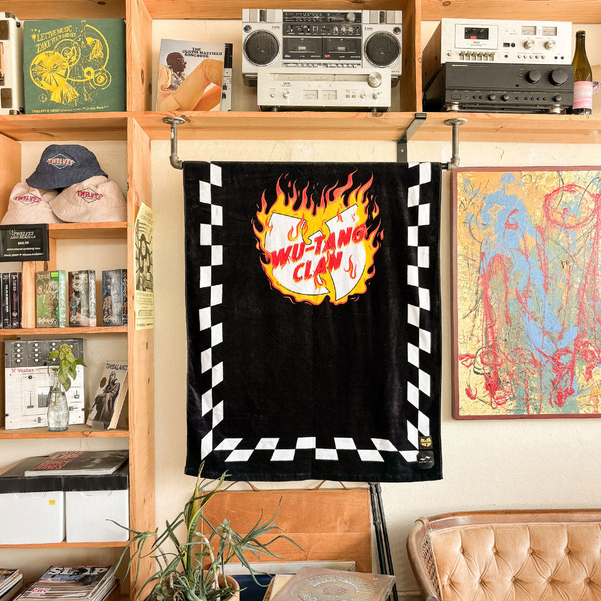 slowtide-blocks-on-fire-toalla-de-playa-wu-tang-clan-x-slowtide-algod-n-suave-gr image 3