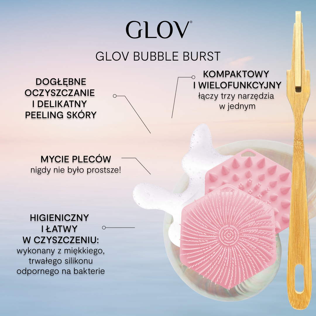 glov-bubble-burst-cepillo-y-masajeador-3-en-1-de-silicona-para-cuerpo-cuero-cabe image 3