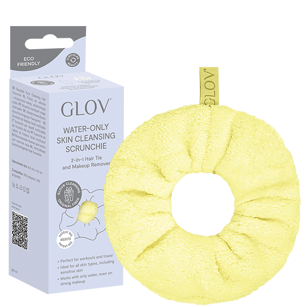 glov-frotka-scrunchie-desmaquillante-y-banda-para-el-cabello-2-en-1-limpieza-fac image 1