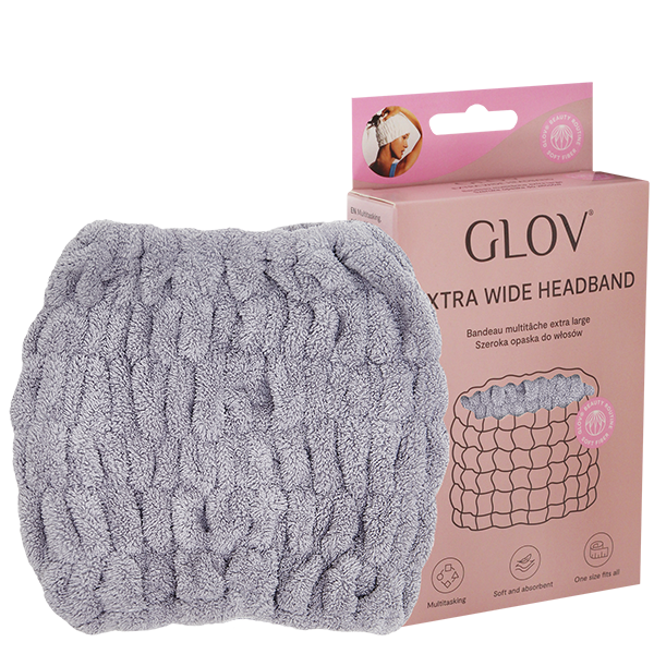 glov-multitasking-extra-wide-diadema-extra-ancha-de-microfibra-5-en-1-para-cuida image 1