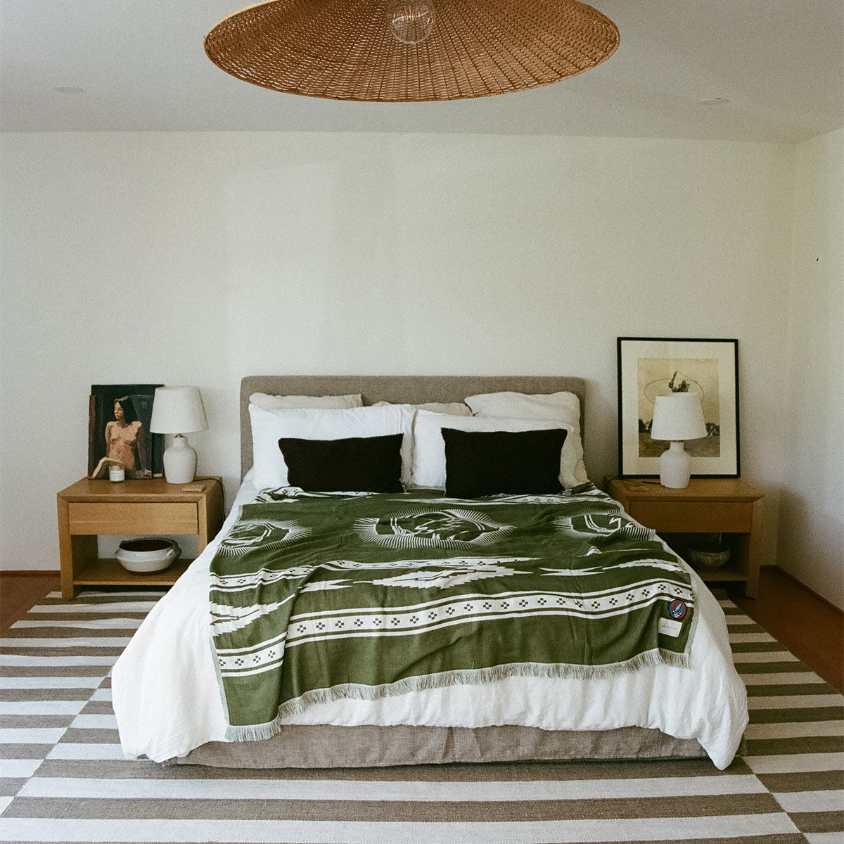 slowtide-fillmore-driftweave-beach-blanket-manta-de-playa-avocado-grateful-dead- image 5