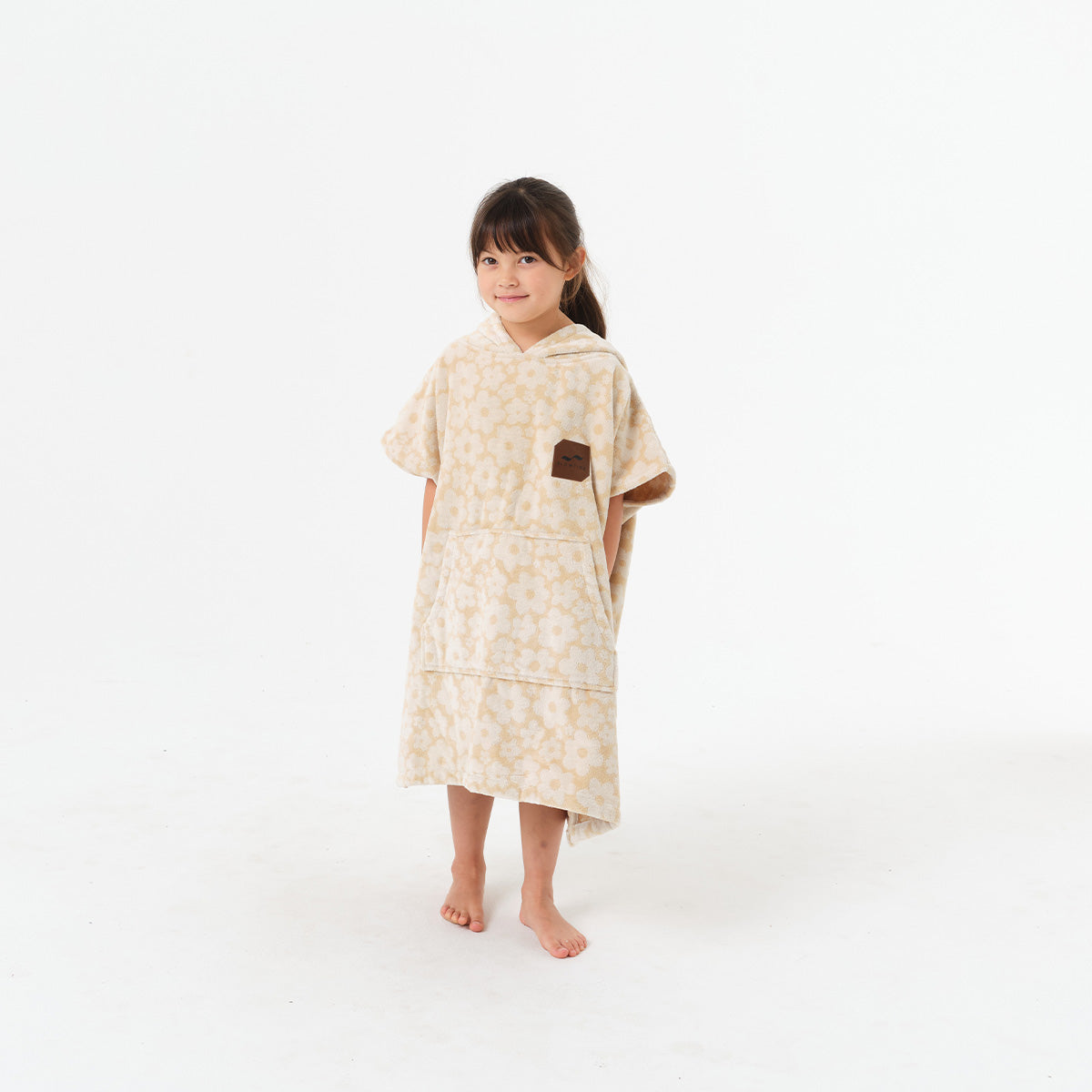 slowtide-ginny-kids-poncho-poncho-toalla-con-capucha-de-algod-n-terry-para-ni-os image 1