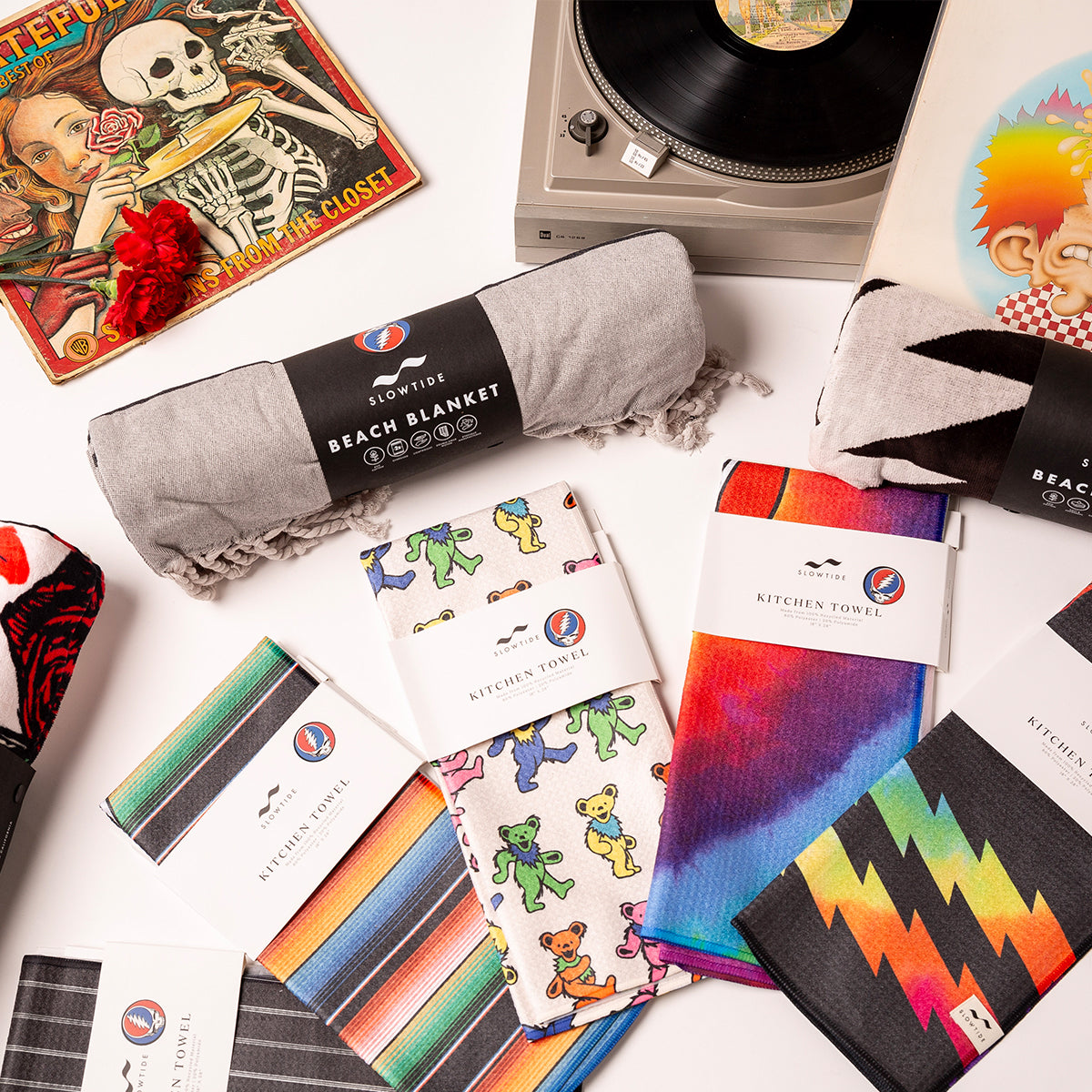slowtide-rise-up-grateful-dead-pa-o-de-cocina-de-secado-r-pido-con-estampado-tie image 6
