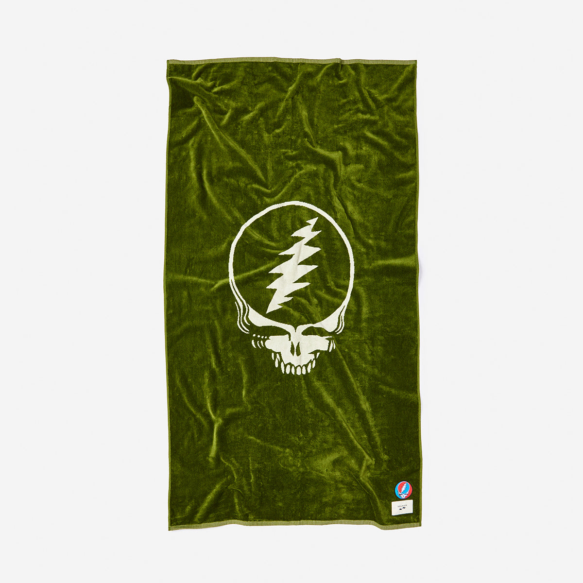slowtide-grateful-shred-toalla-tejida-grateful-dead-x-slowtide-avo-algod-n-pesad image 1