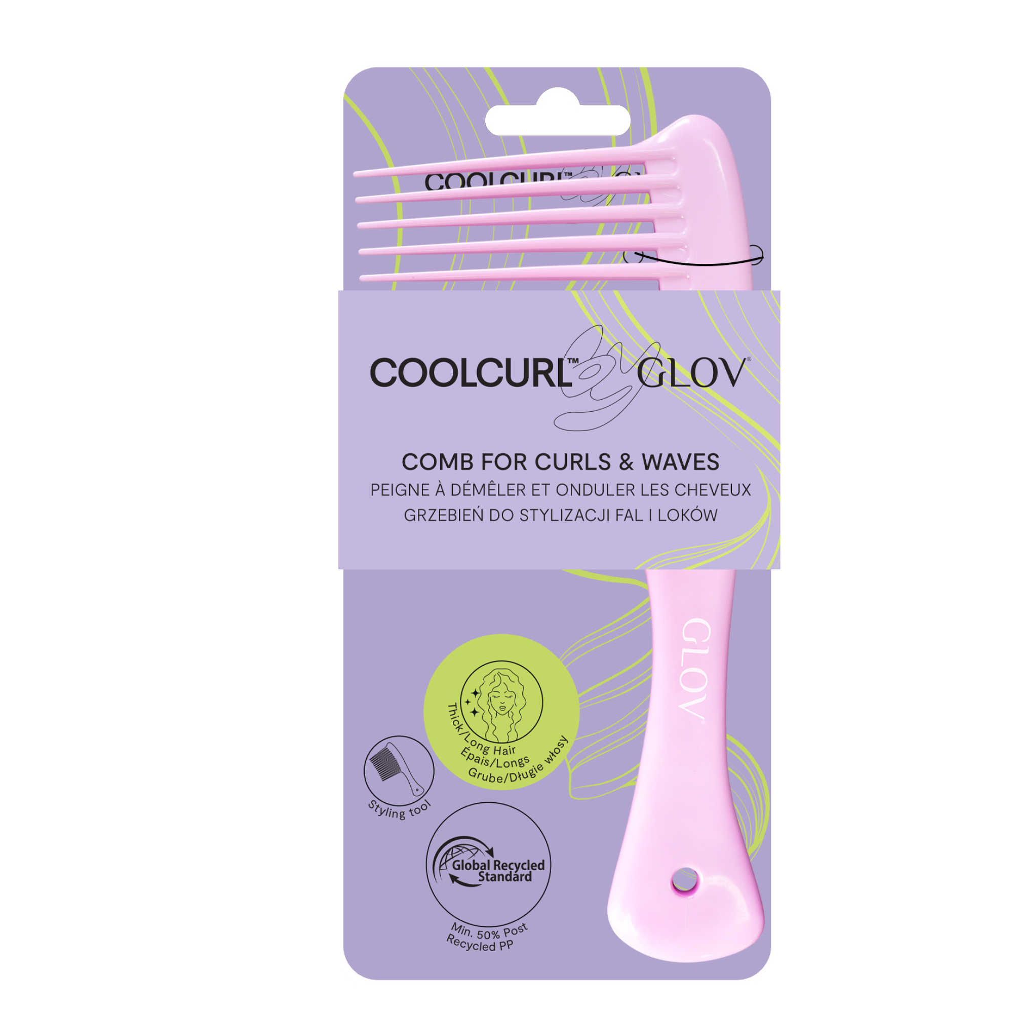 glov-coolcurl-peine-3d-para-ondas-y-rizos-con-volumen image 1