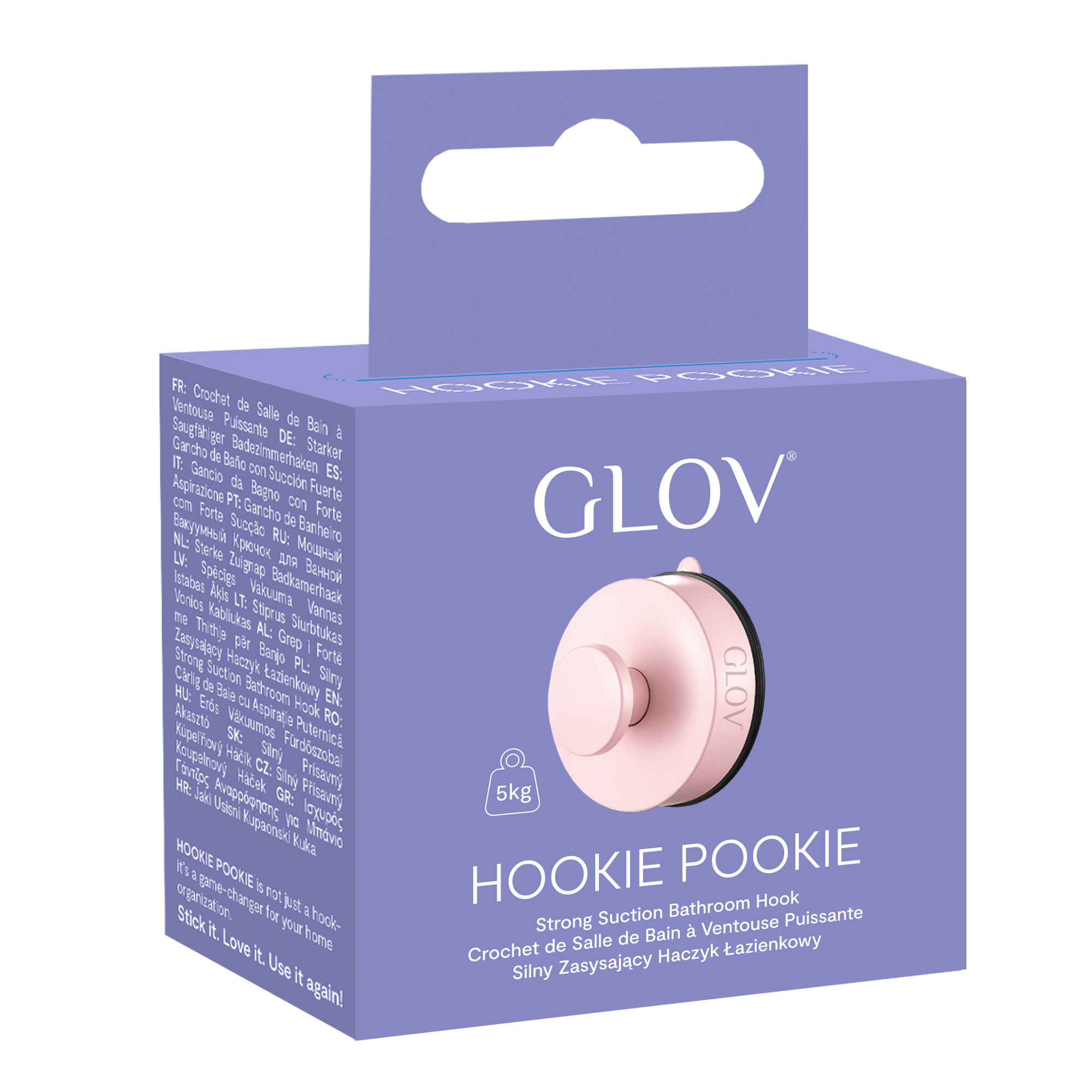 glov-hookie-pookie-gancho-con-ventosa-para-ducha-sin-taladrar image 4