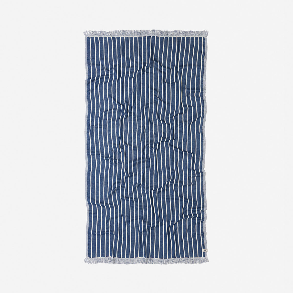 slowtide-koko-driftweave-toalla-turca-de-playa-navy-rayas-azul-marino-y-blanco-l image 1