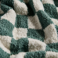 slowtide-mate-plush-knit-throw-blanket-manta-de-punto-peluche-con-patr-n-ajedrez image 7
