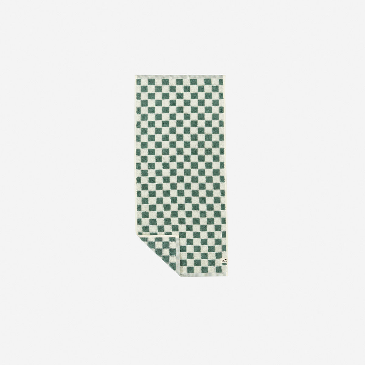 slowtide-mate-toalla-de-mano-en-sage-tejido-damero-550-gsm image 1