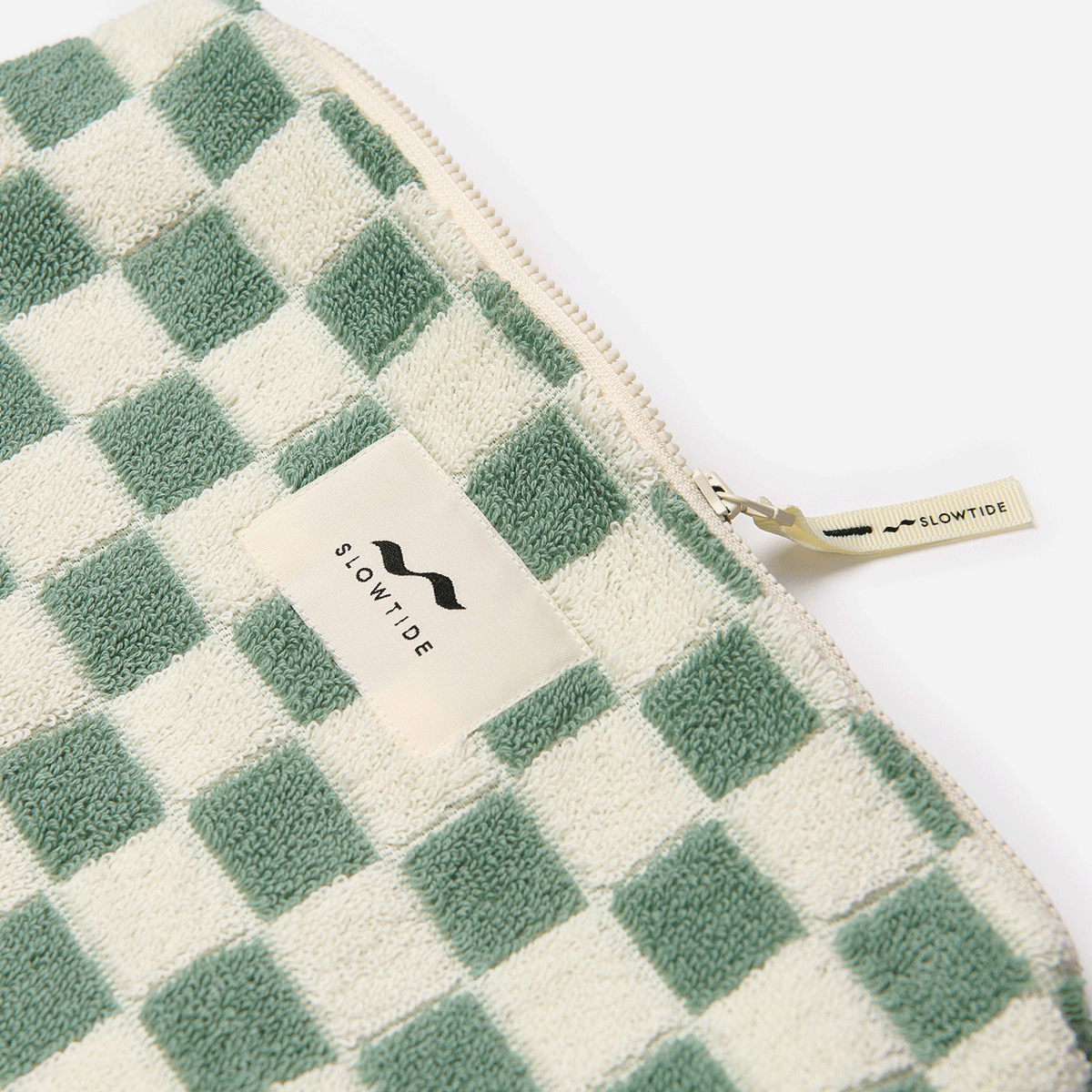 slowtide-mate-terry-pouch-sage-neceser-de-playa-texturizado-en-terry-con-interio image 4